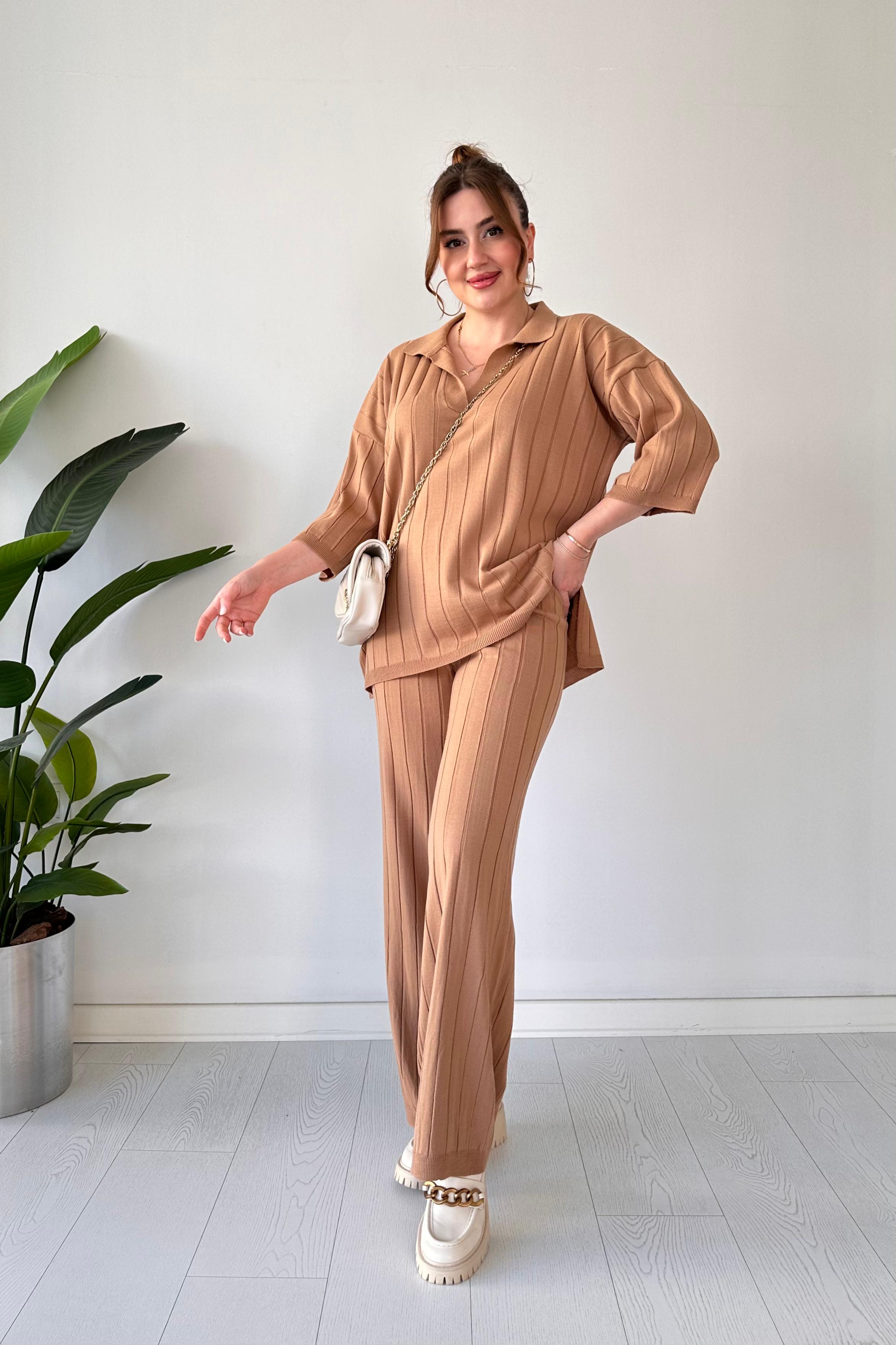 Yarım Kollu Triko Takım