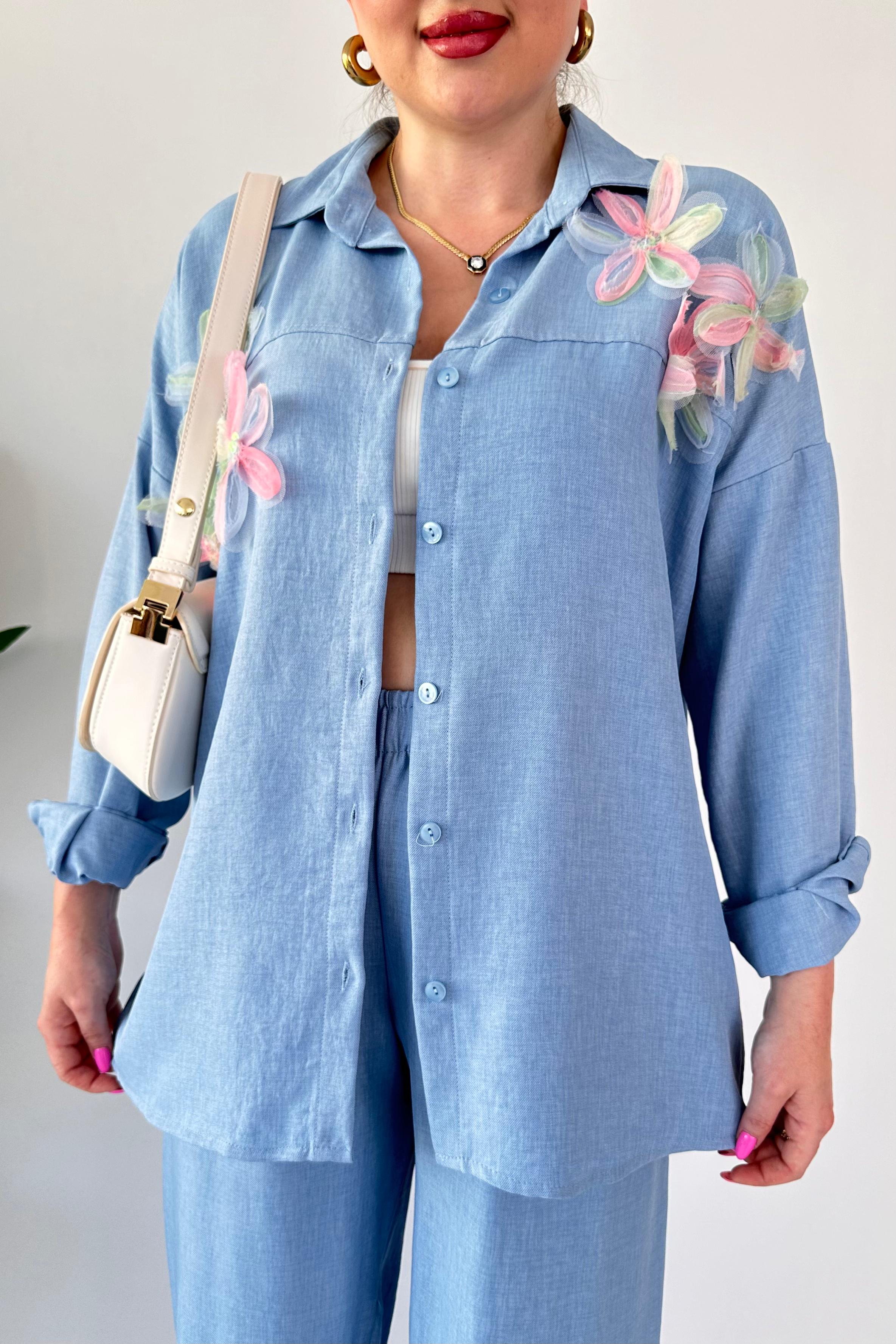 Flower Keten İkili Takım