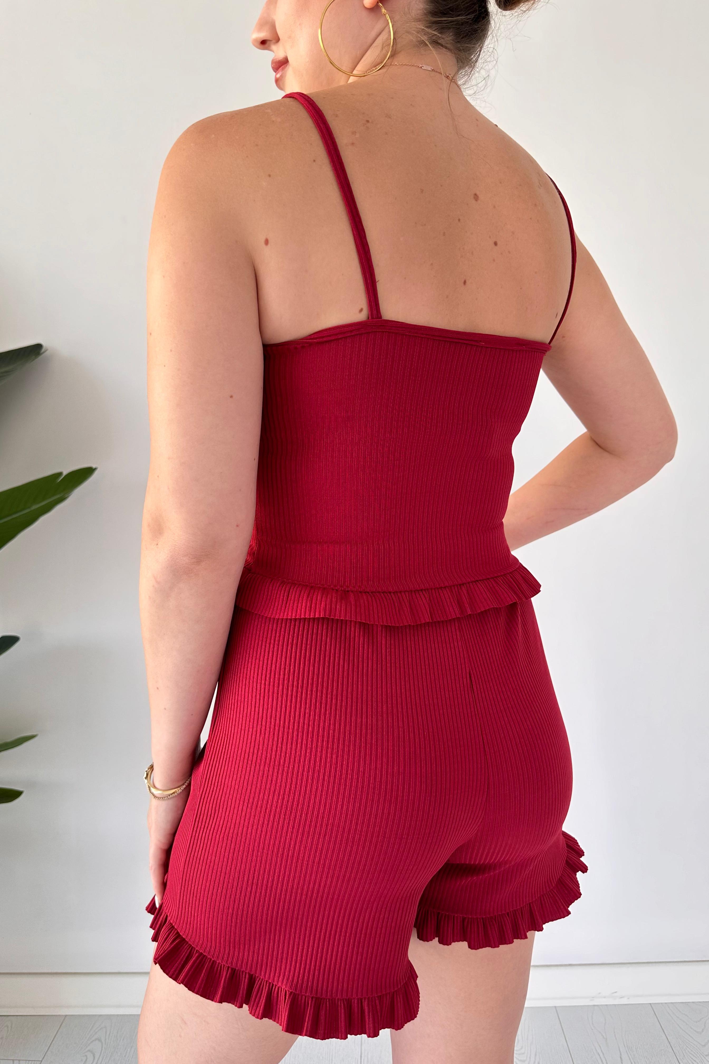 Askılı Pijama Takımı