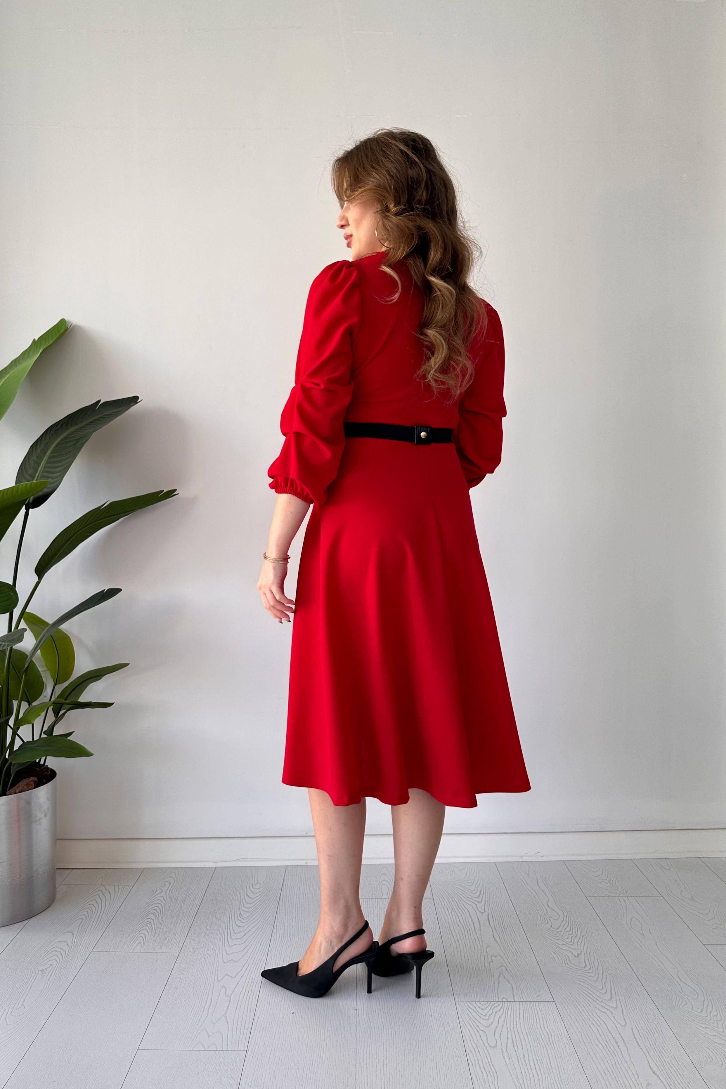 Ayna Kemer kloş Elbise