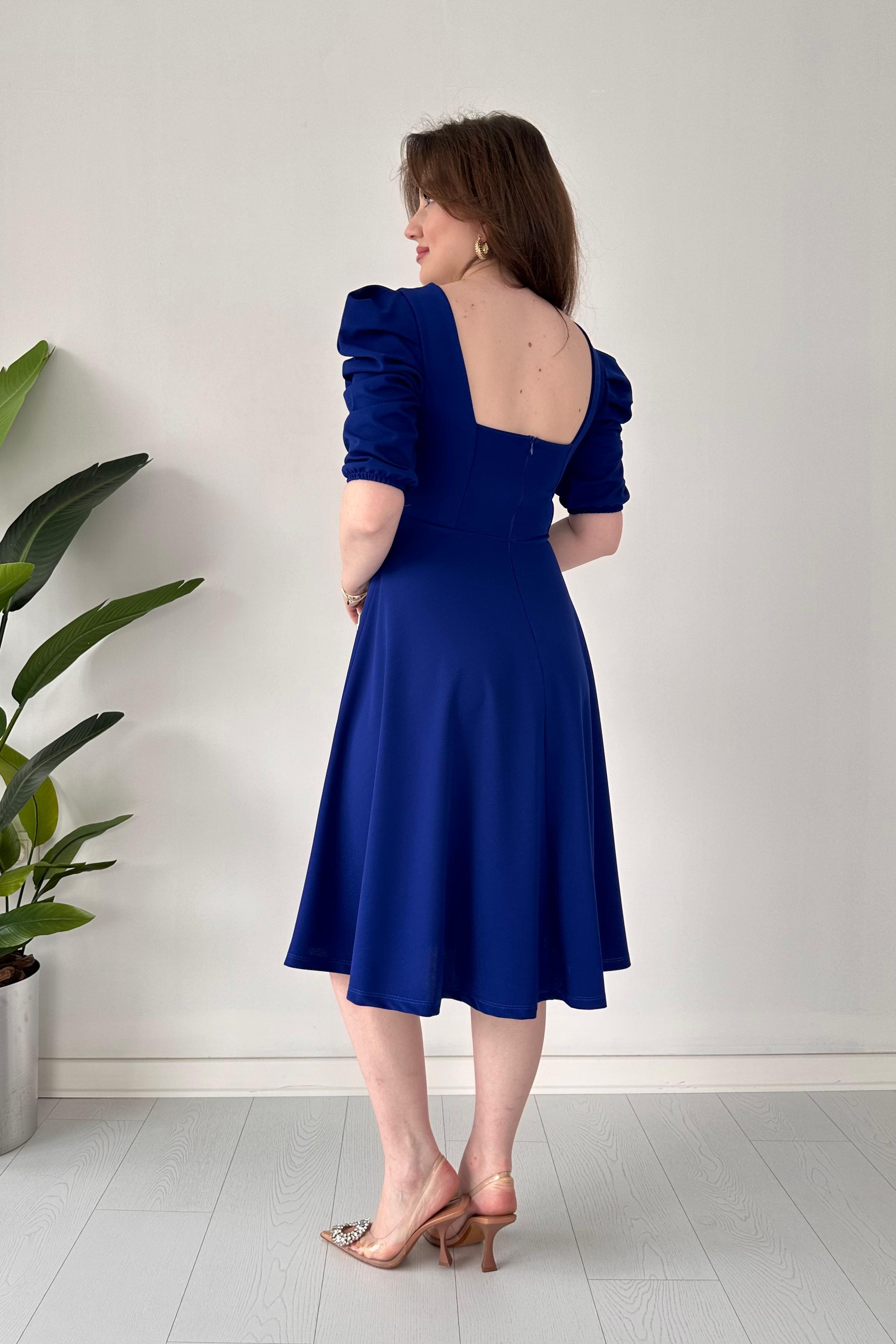 Prenses Kol Krep Elbise