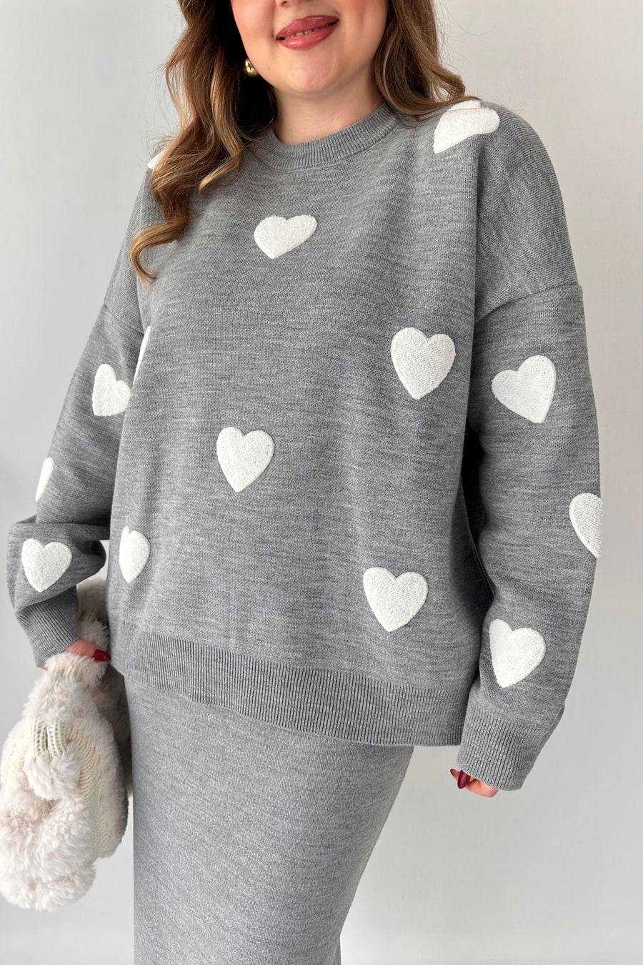 Kalpli Etekli Triko Takım