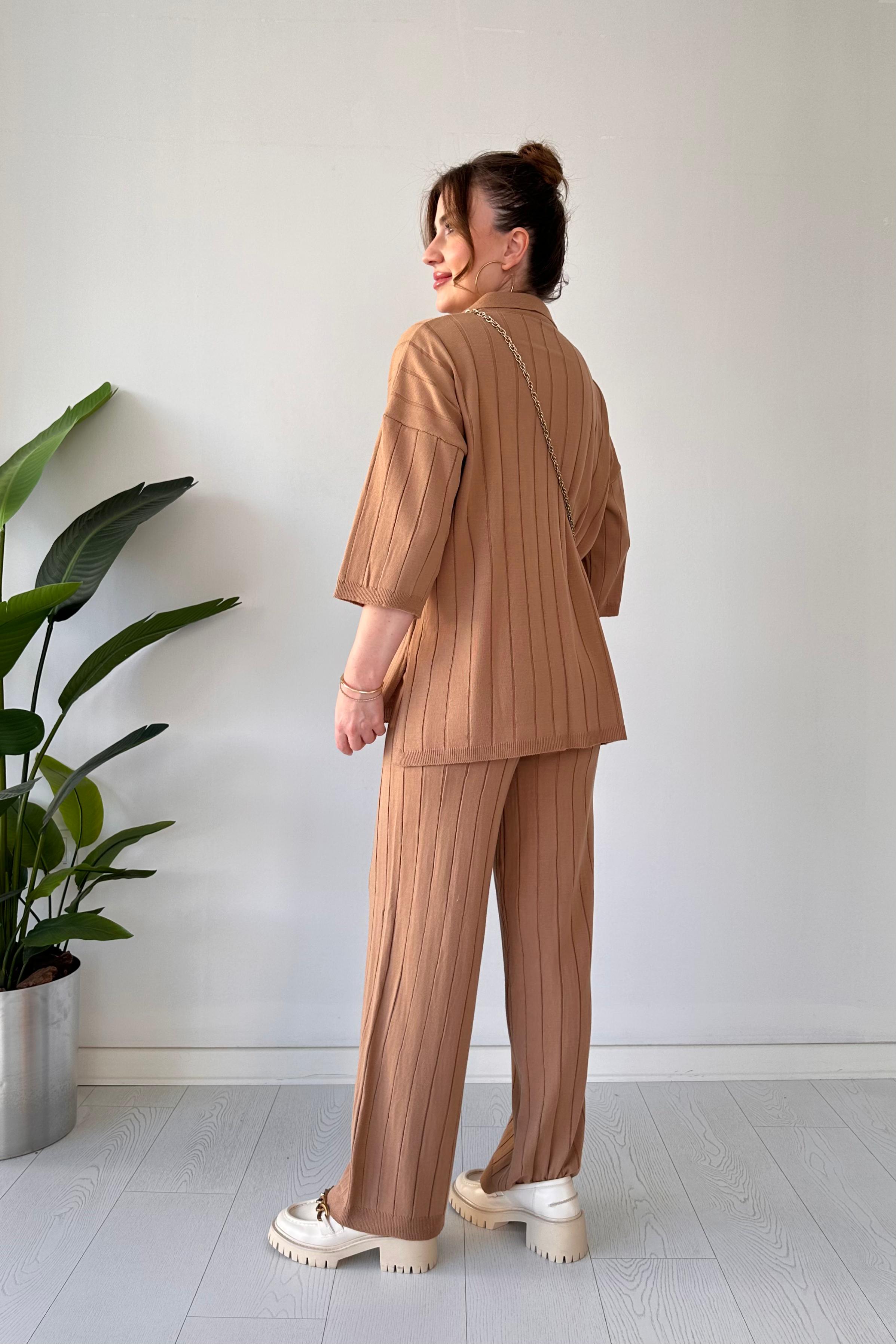 Yarım Kollu Triko Takım