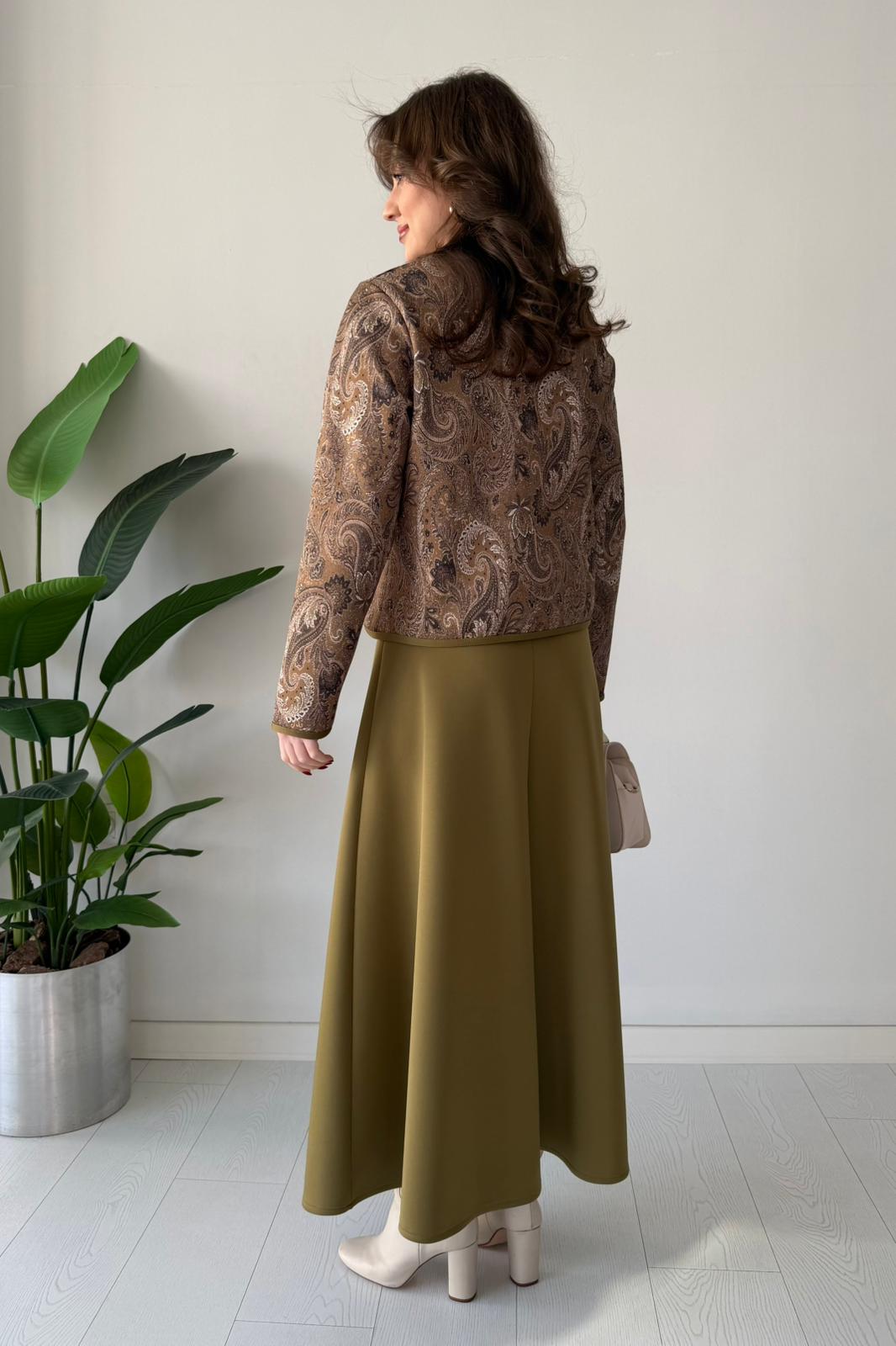 Şal Desen Etekli Takım