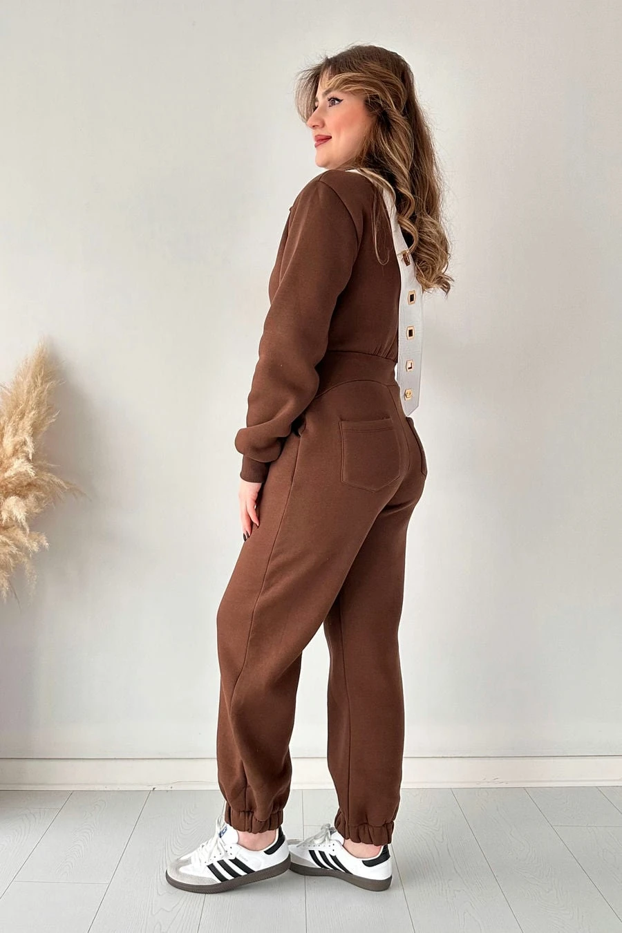 Üç İplik İçi Polar Tulum