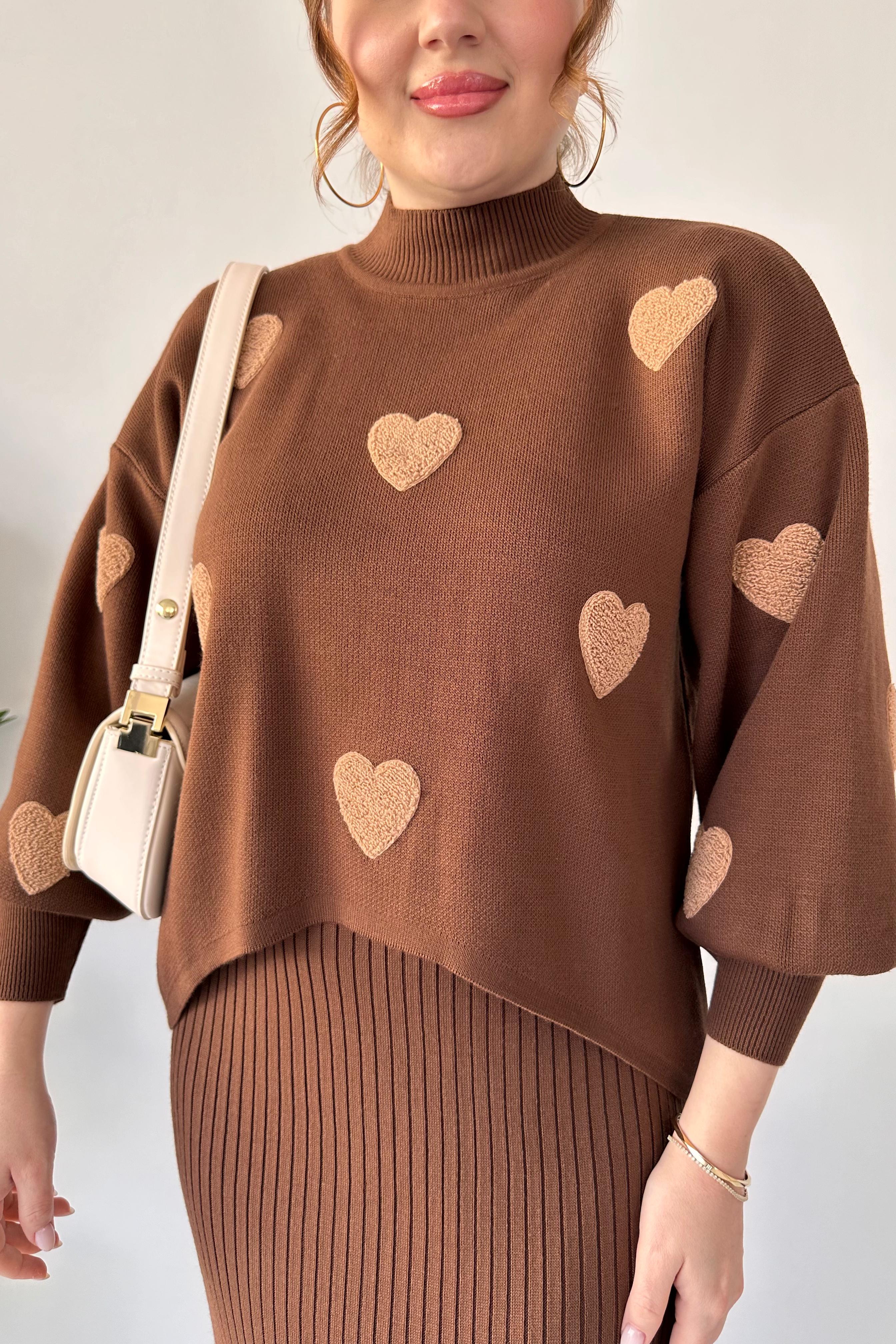 Kalp Kazak Elbise Takım