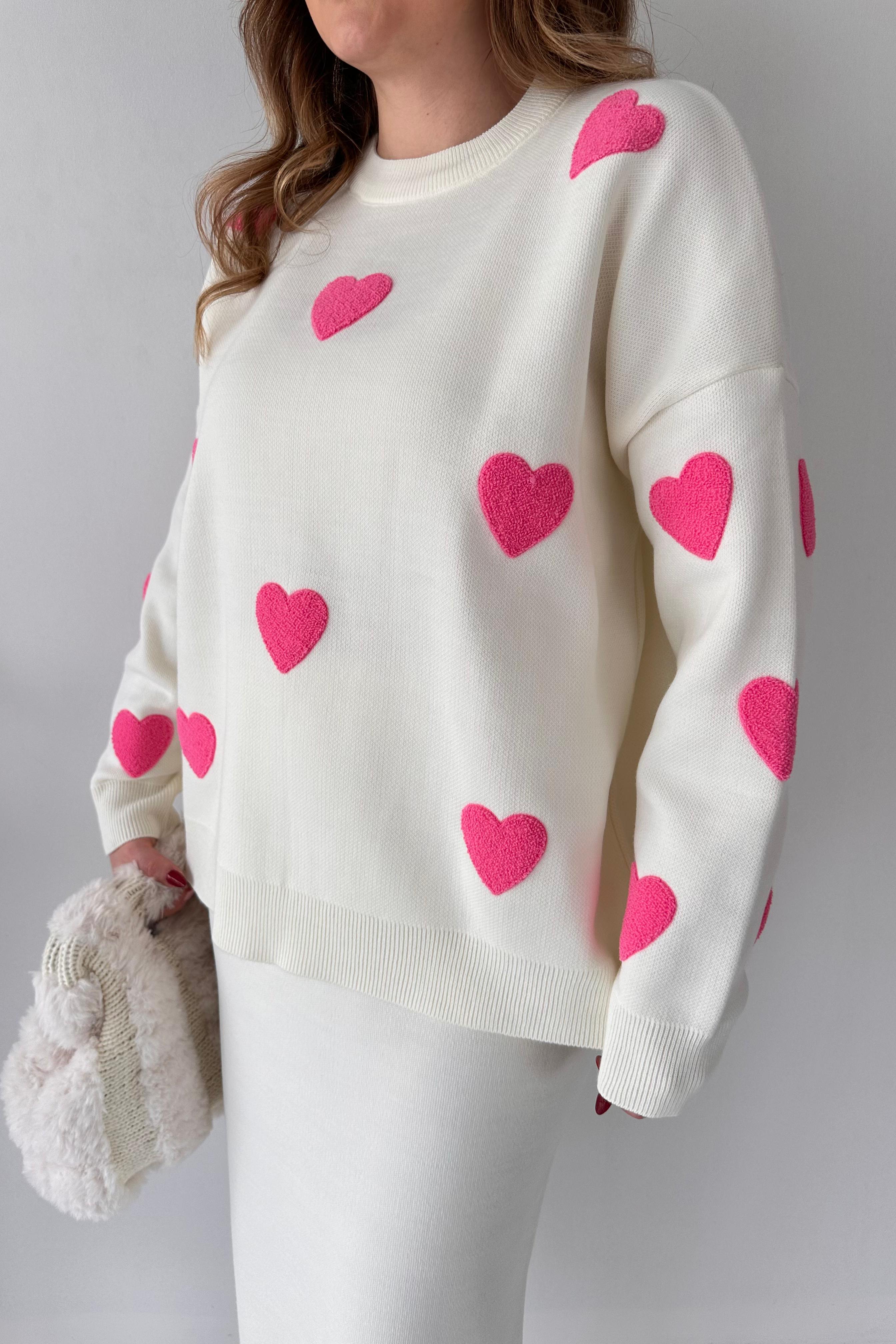 Kalpli Etekli Triko Takım