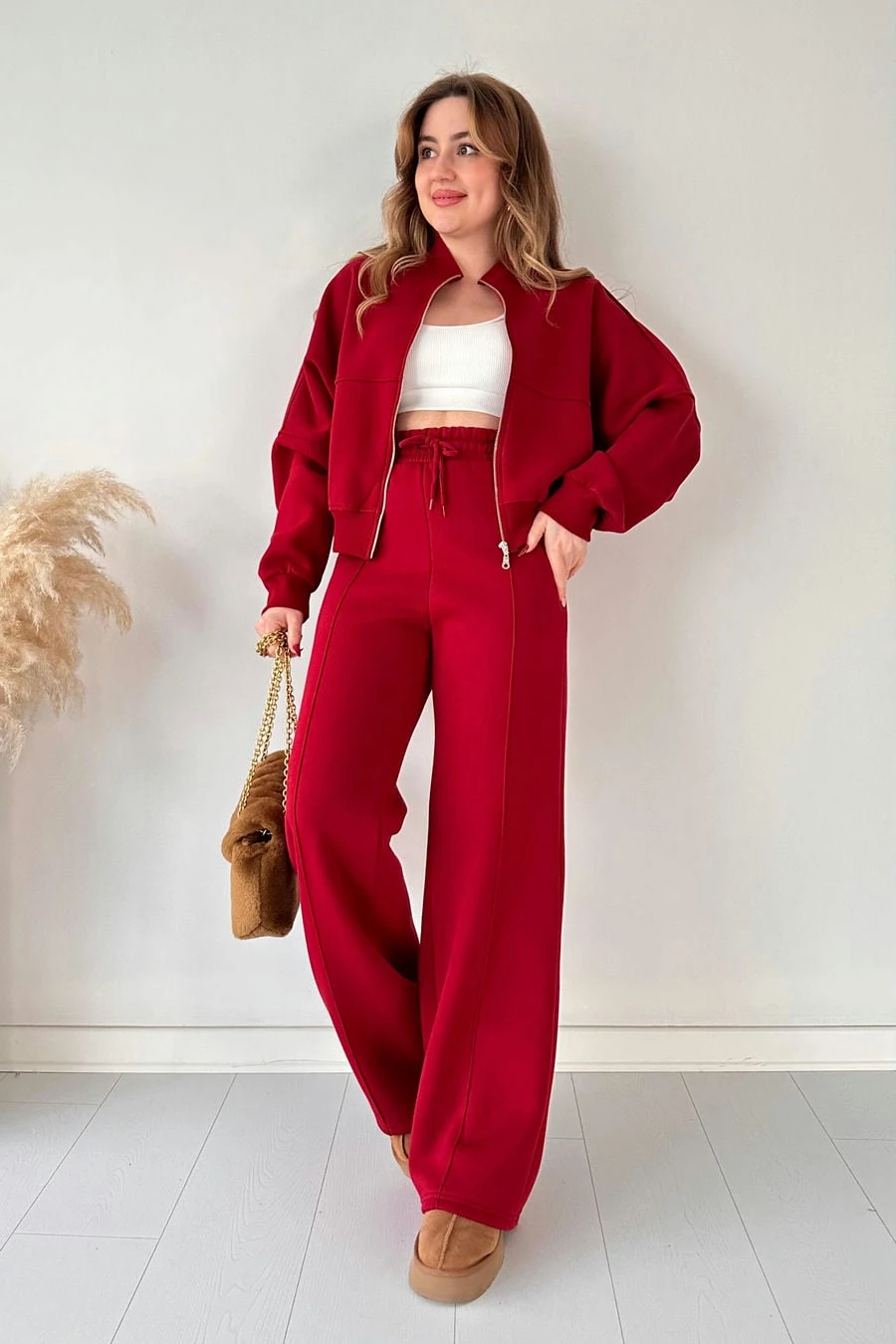 Tasarım İçi Polar Eşofman Takımı