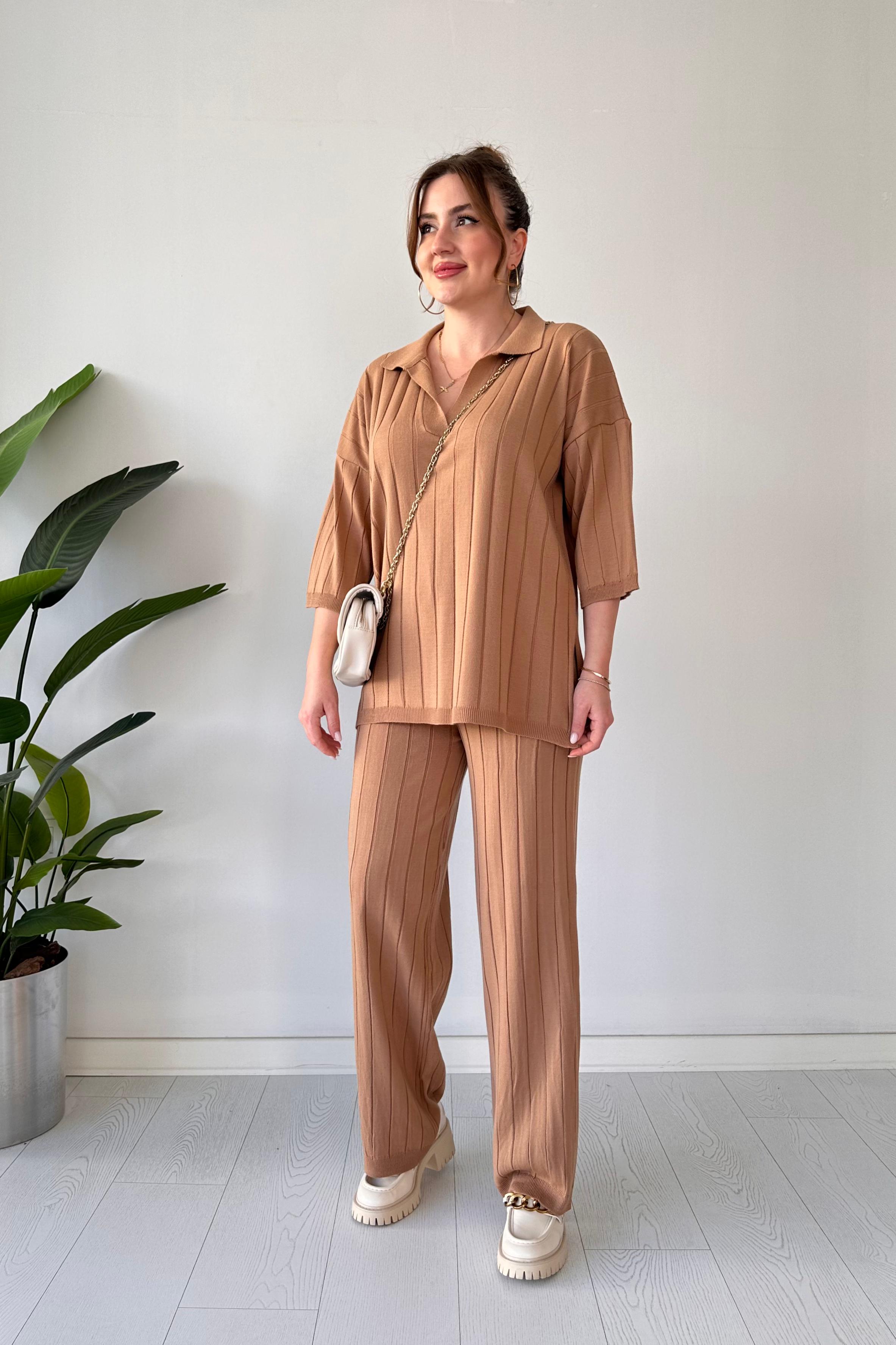 Yarım Kollu Triko Takım