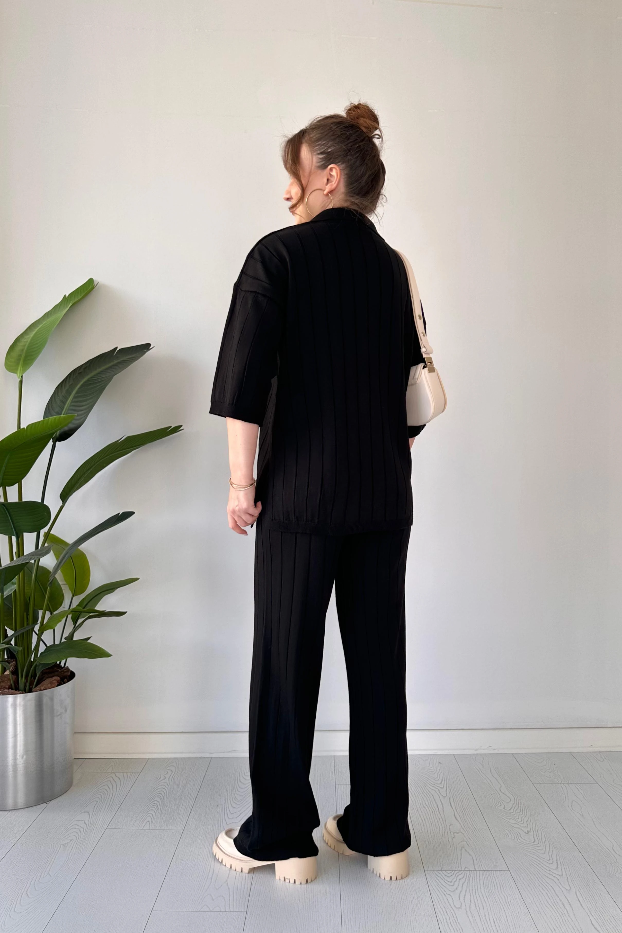 Yarım Kollu Triko Takım