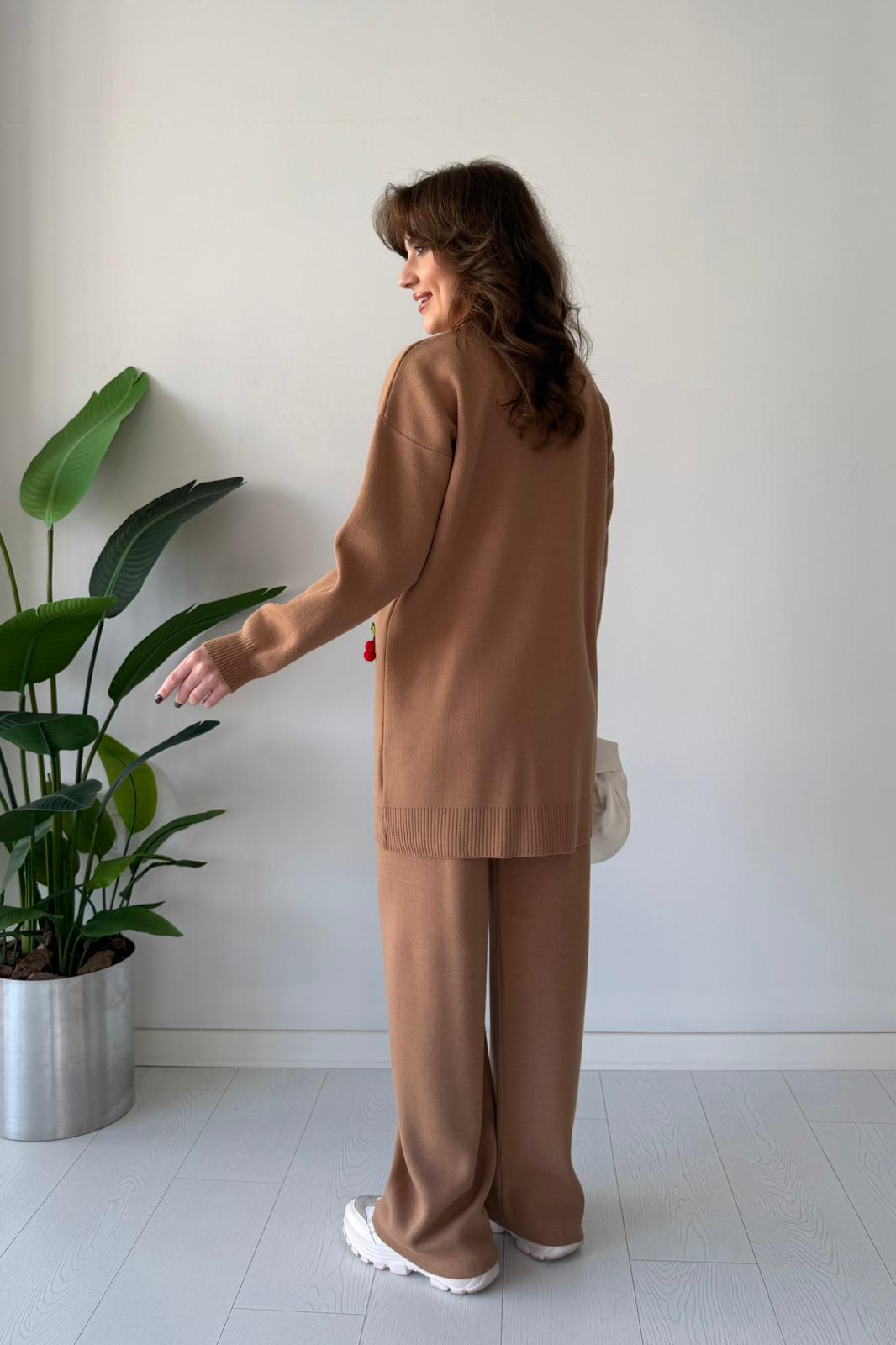 Kirazlı Triko Takım