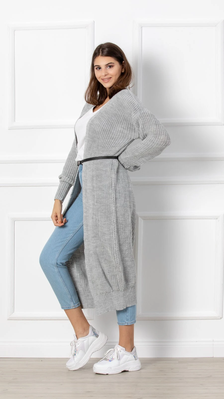 Uzun Hırka - Gri