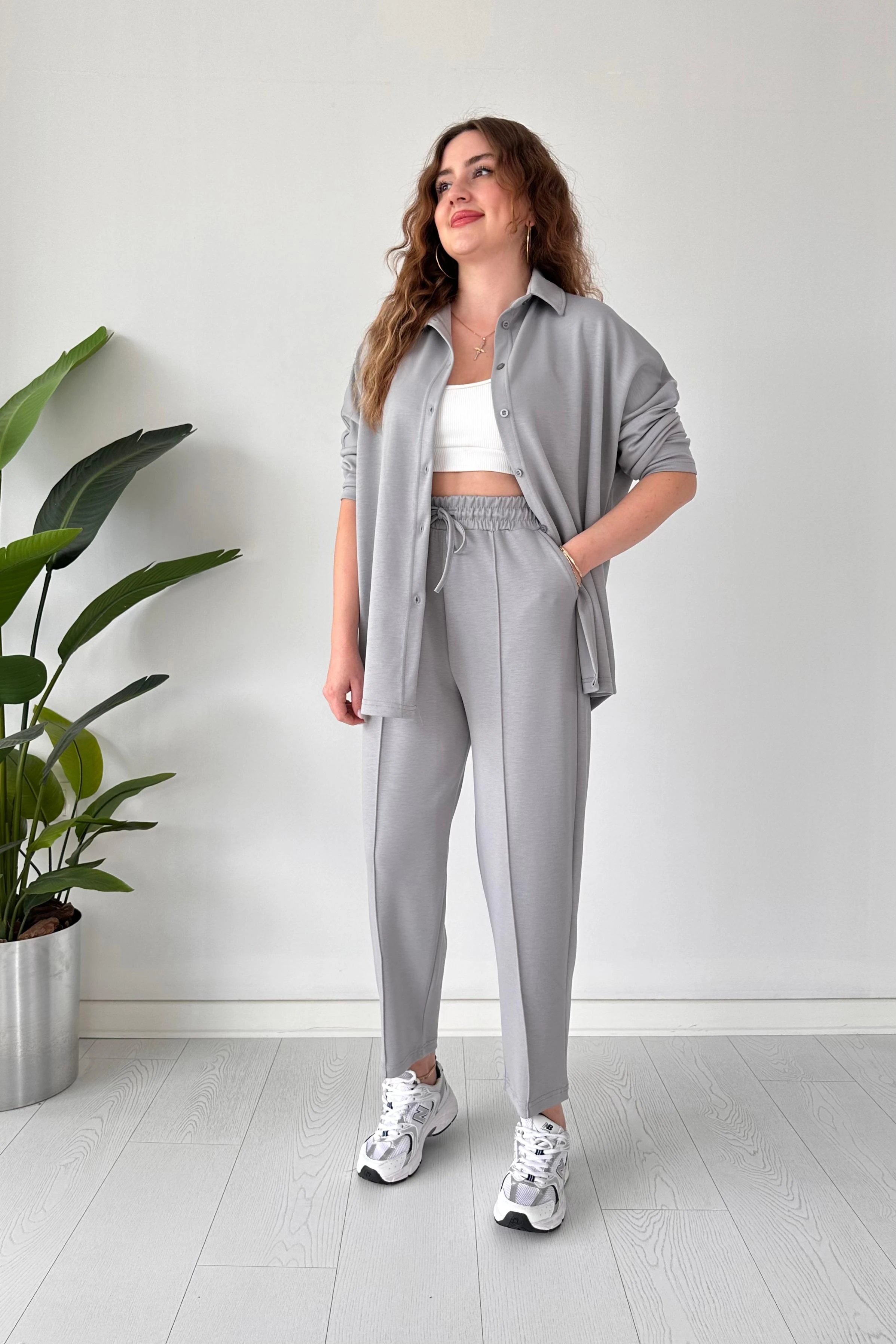 Gömlekli Modal Takım