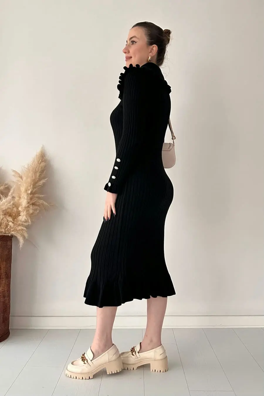 Bebe Yaka Triko Elbise · 10