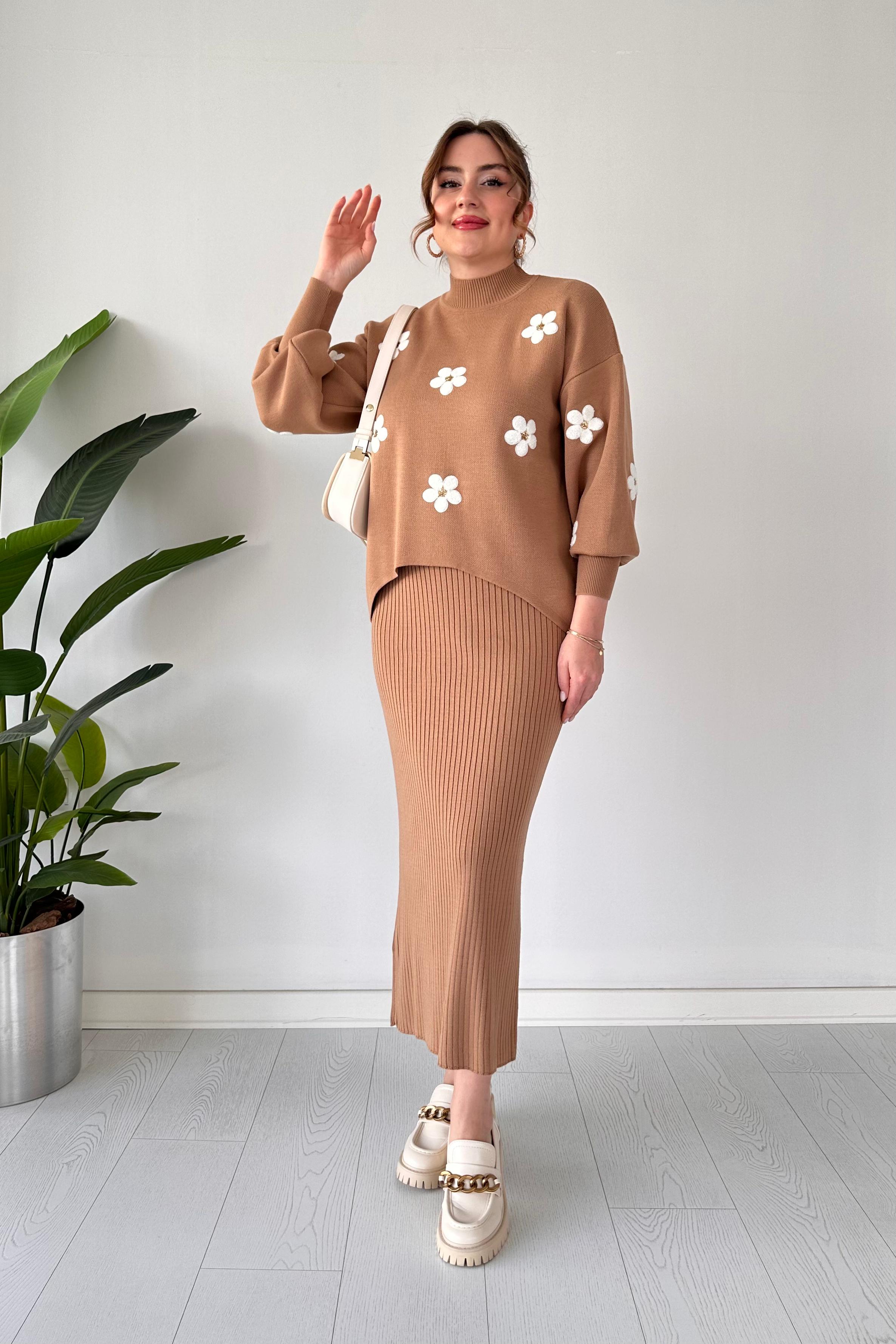 Papatyalı Kazak Elbise Takım