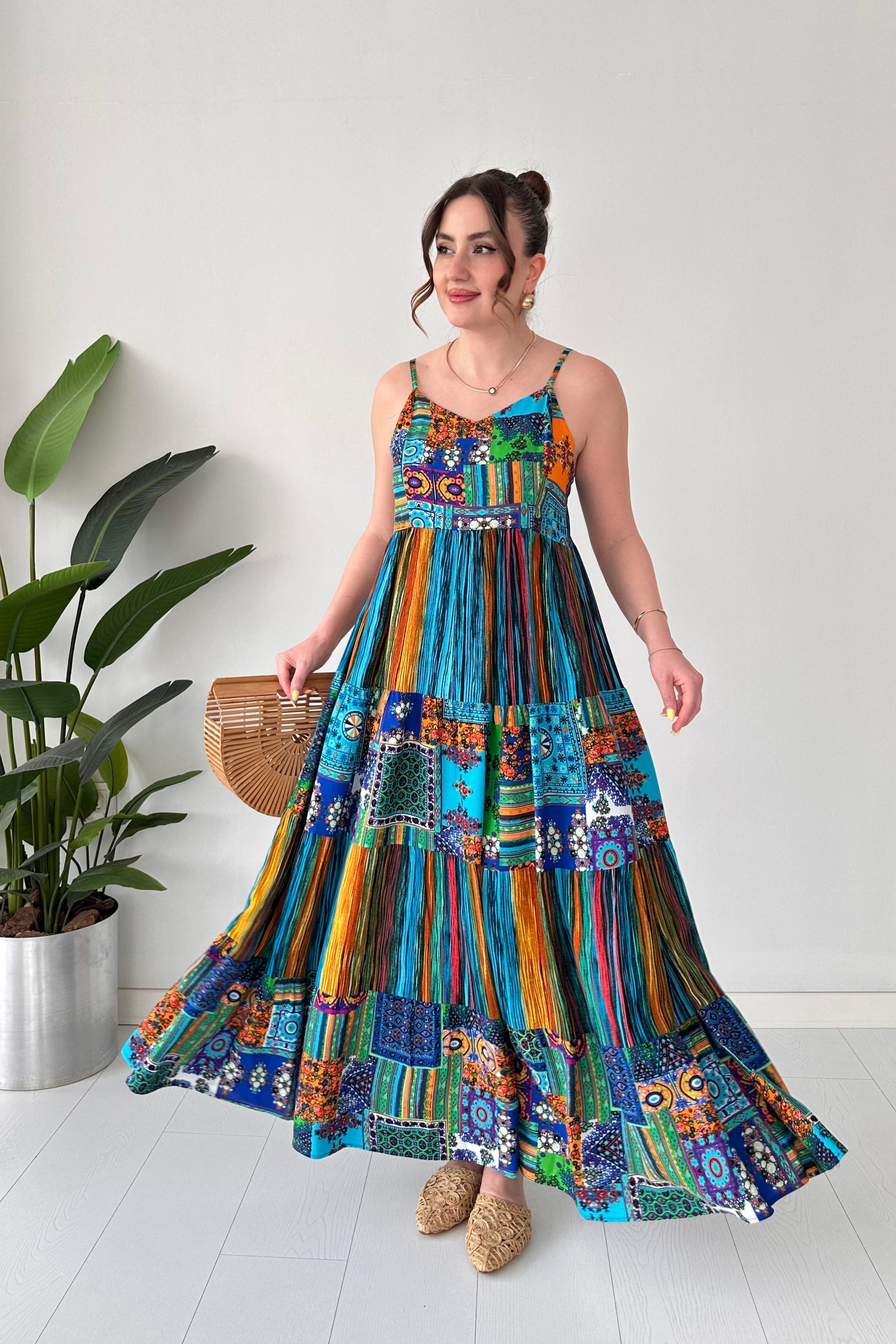 Askılı Gipsy Elbise