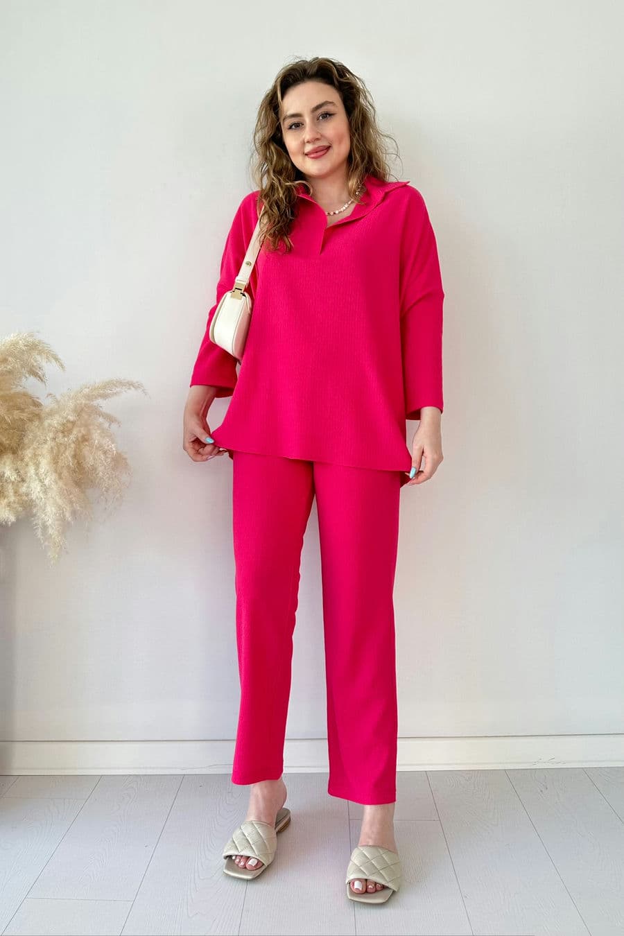 Polo Yaka Gofre Takım