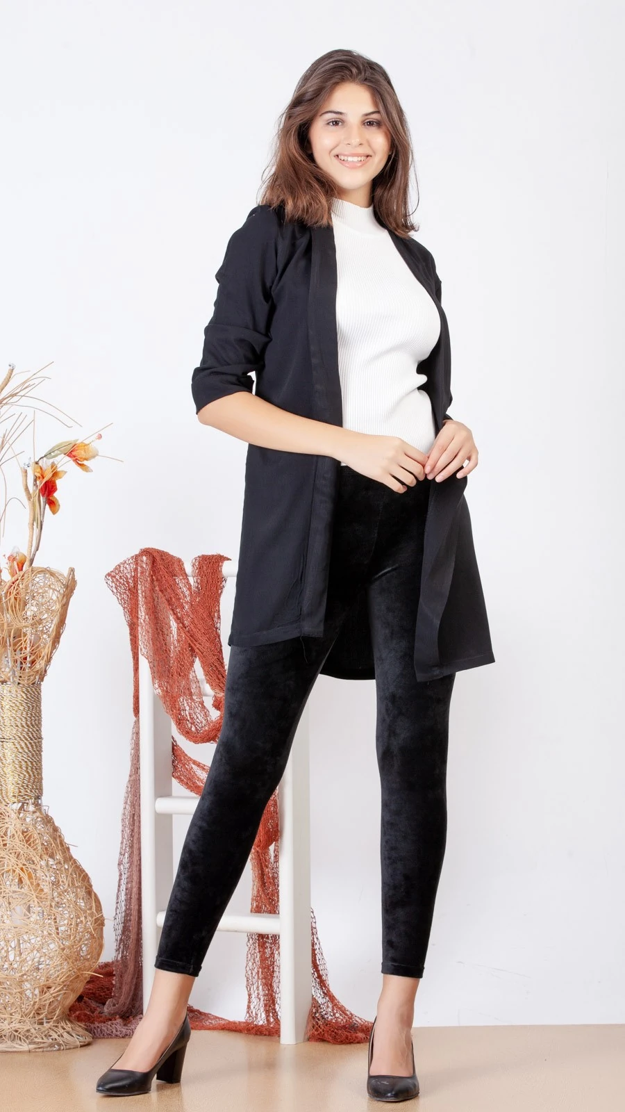 Mevsimlik Blazer Ceket Siyah