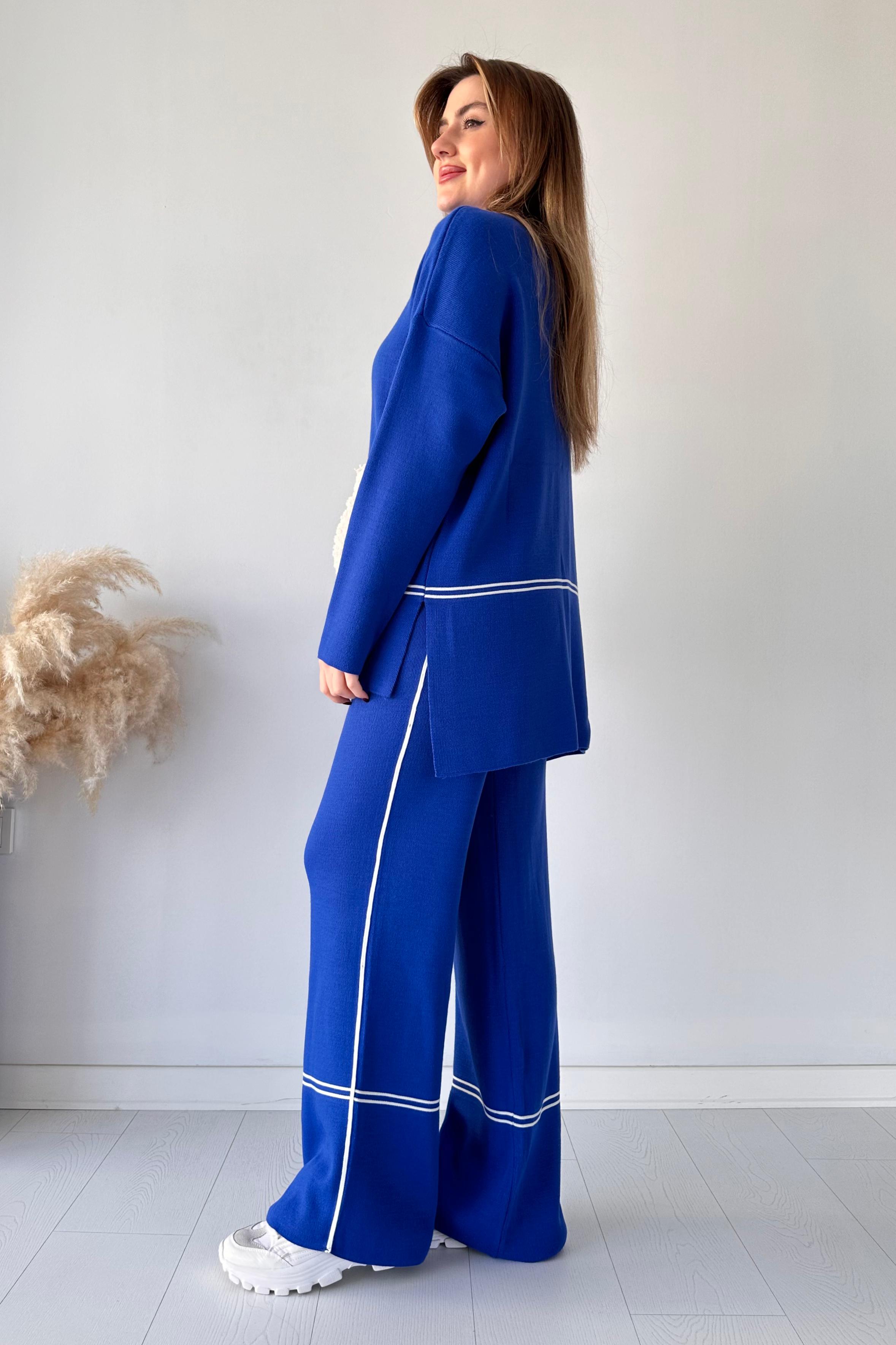 Şeritli Triko Takım