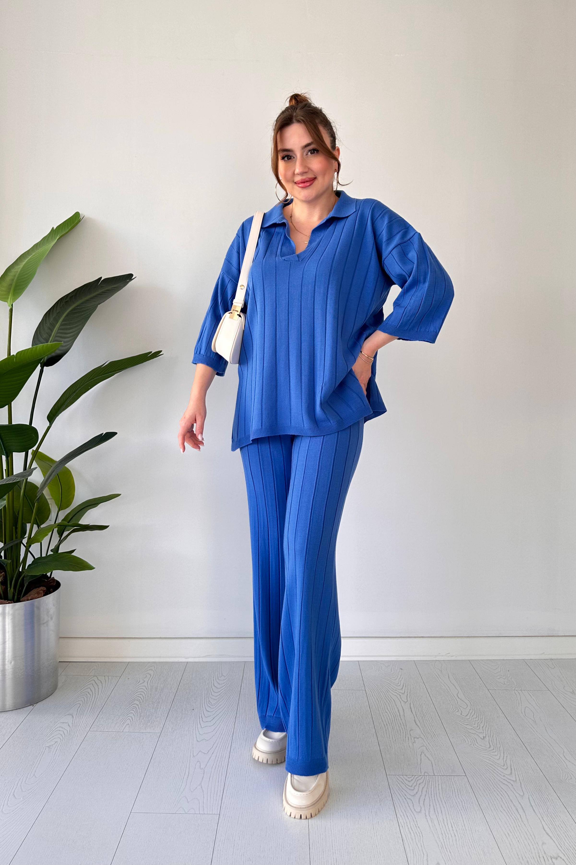 Yarım Kollu Triko Takım