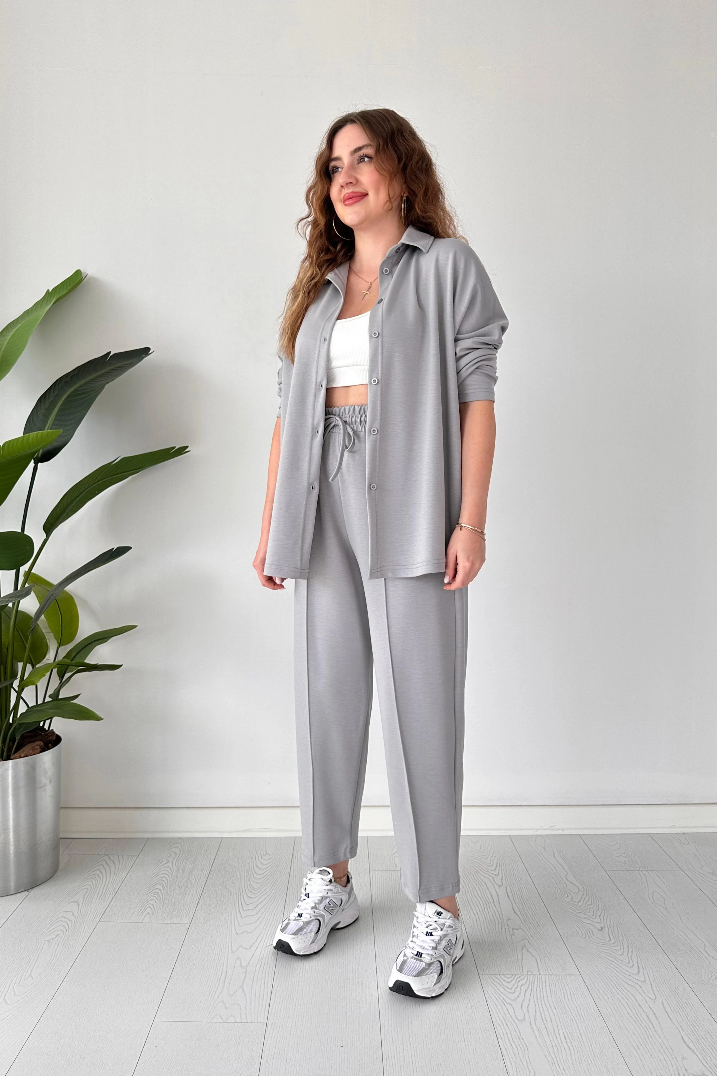 Gömlekli Modal Takım