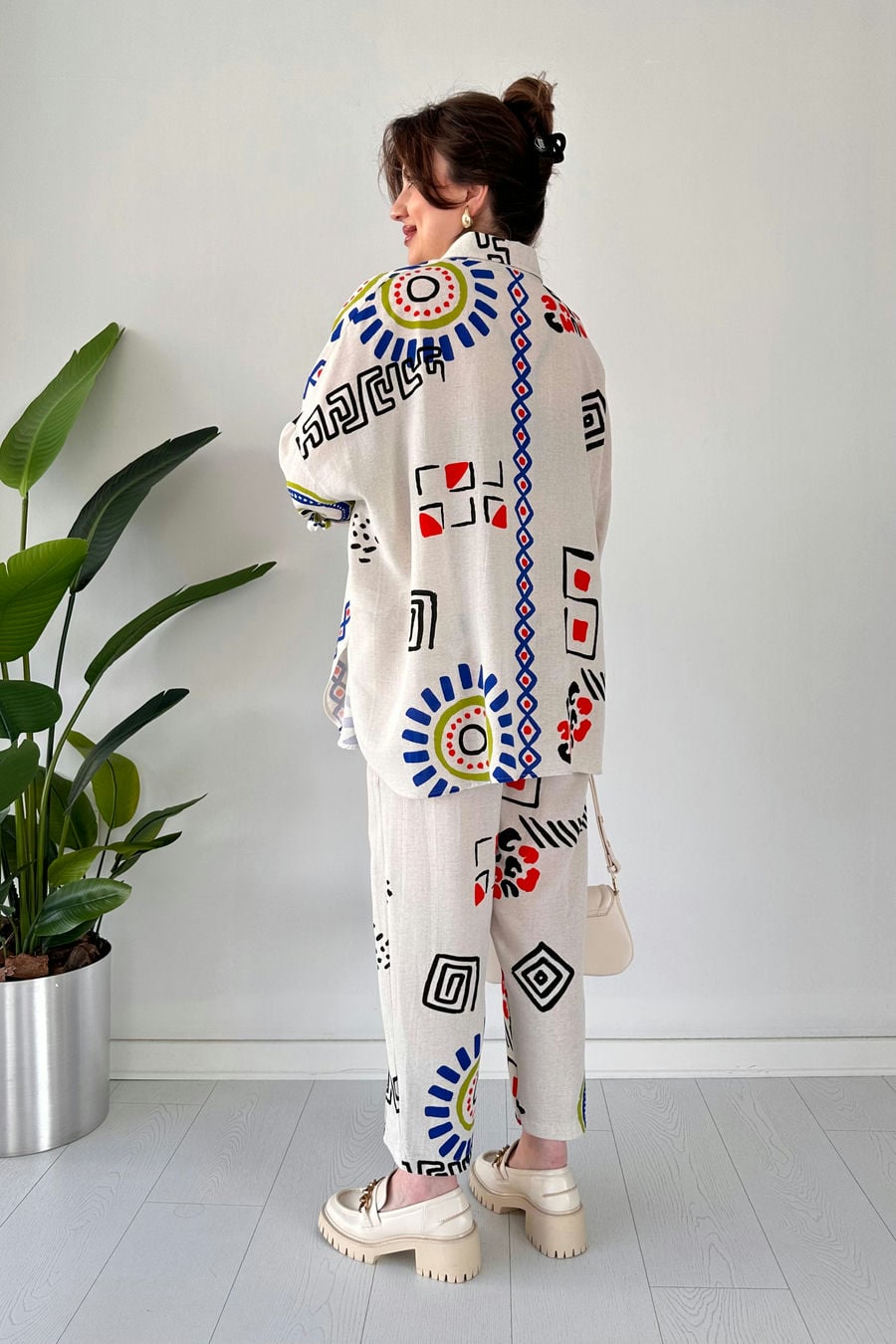 Desenli Keten Takım