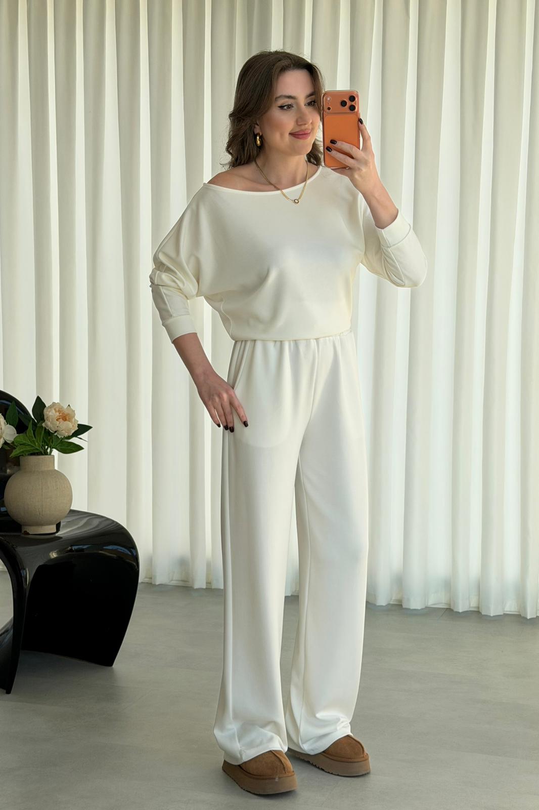 Kayık Yaka Modal Takım