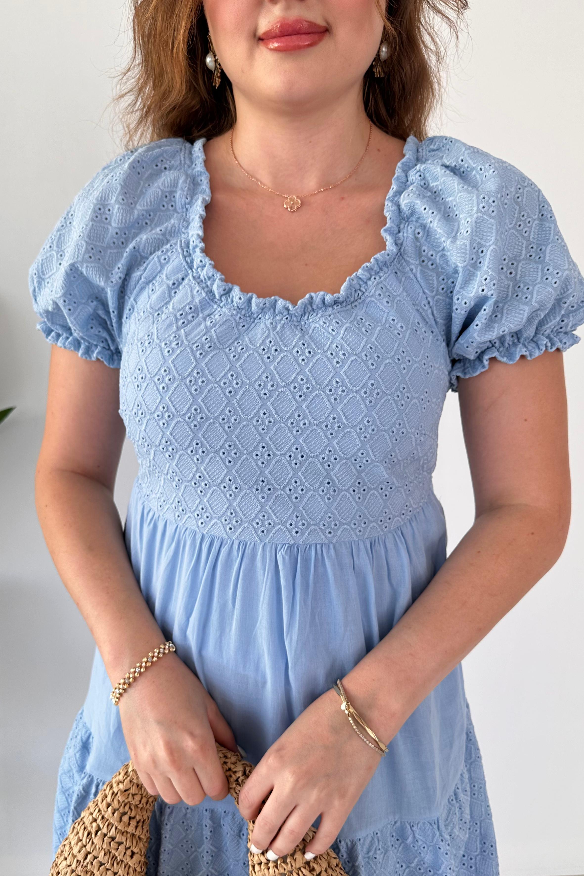 Fisto Detaylı Astarlı Elbise