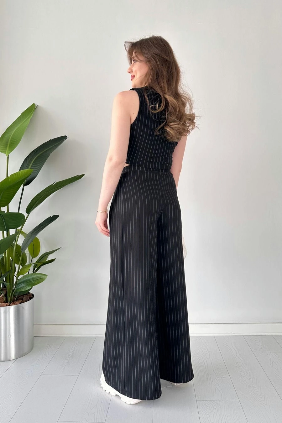 Pileli Pantolon Yelek