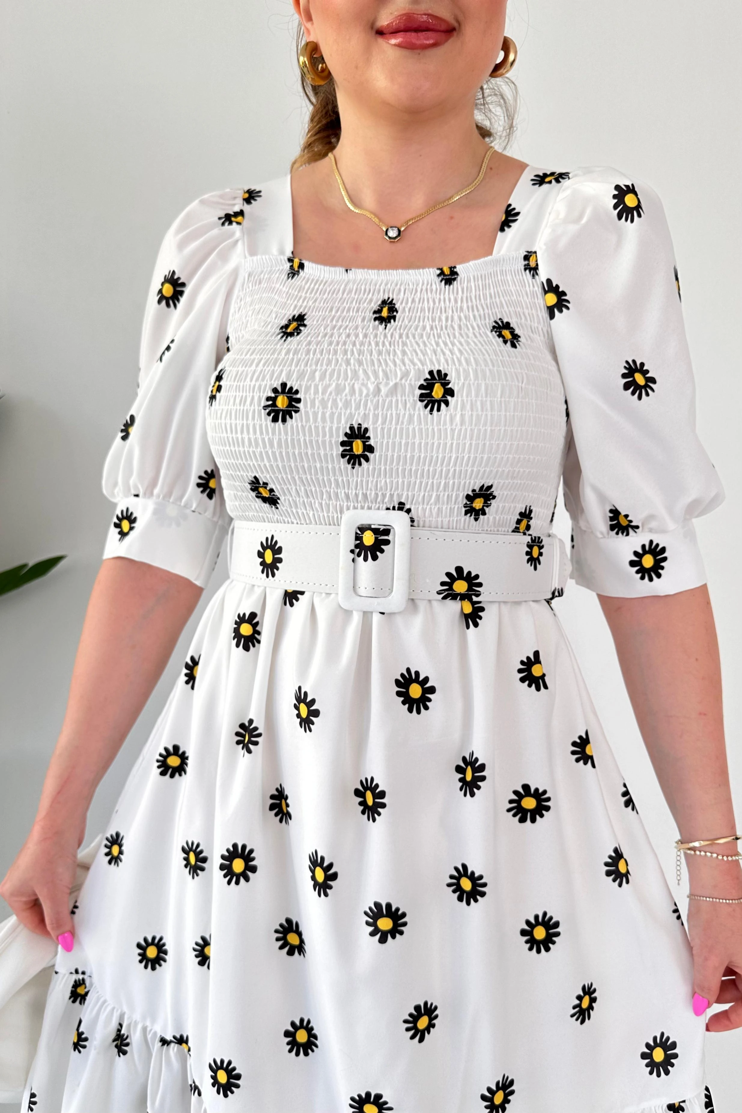 Papatya Gipeli Ayrobin Elbise