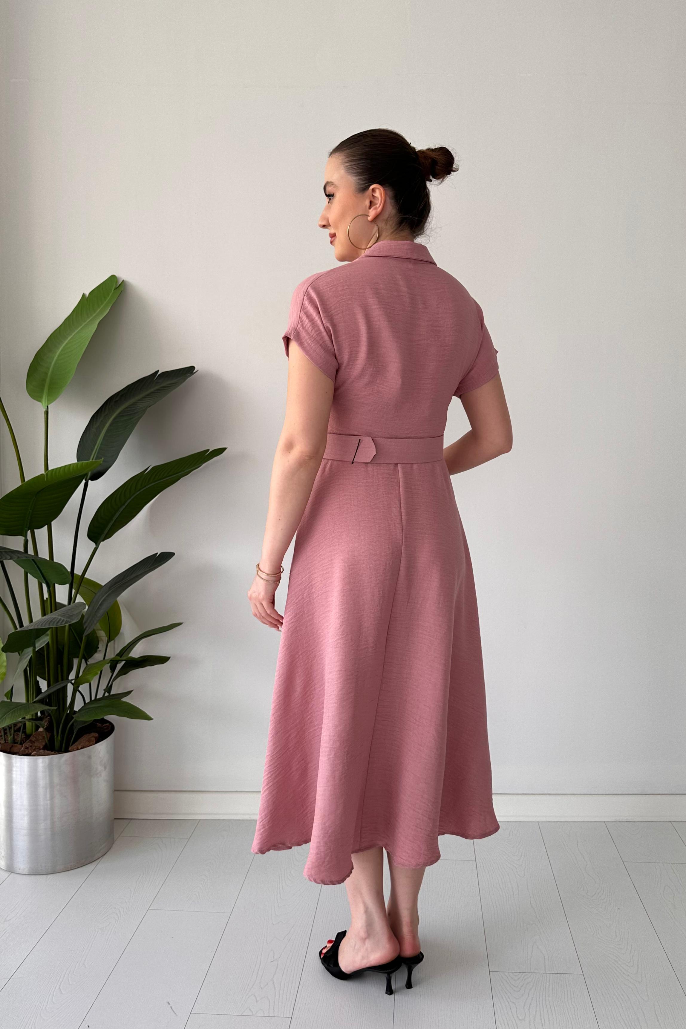 Cepli Gömlek Elbise