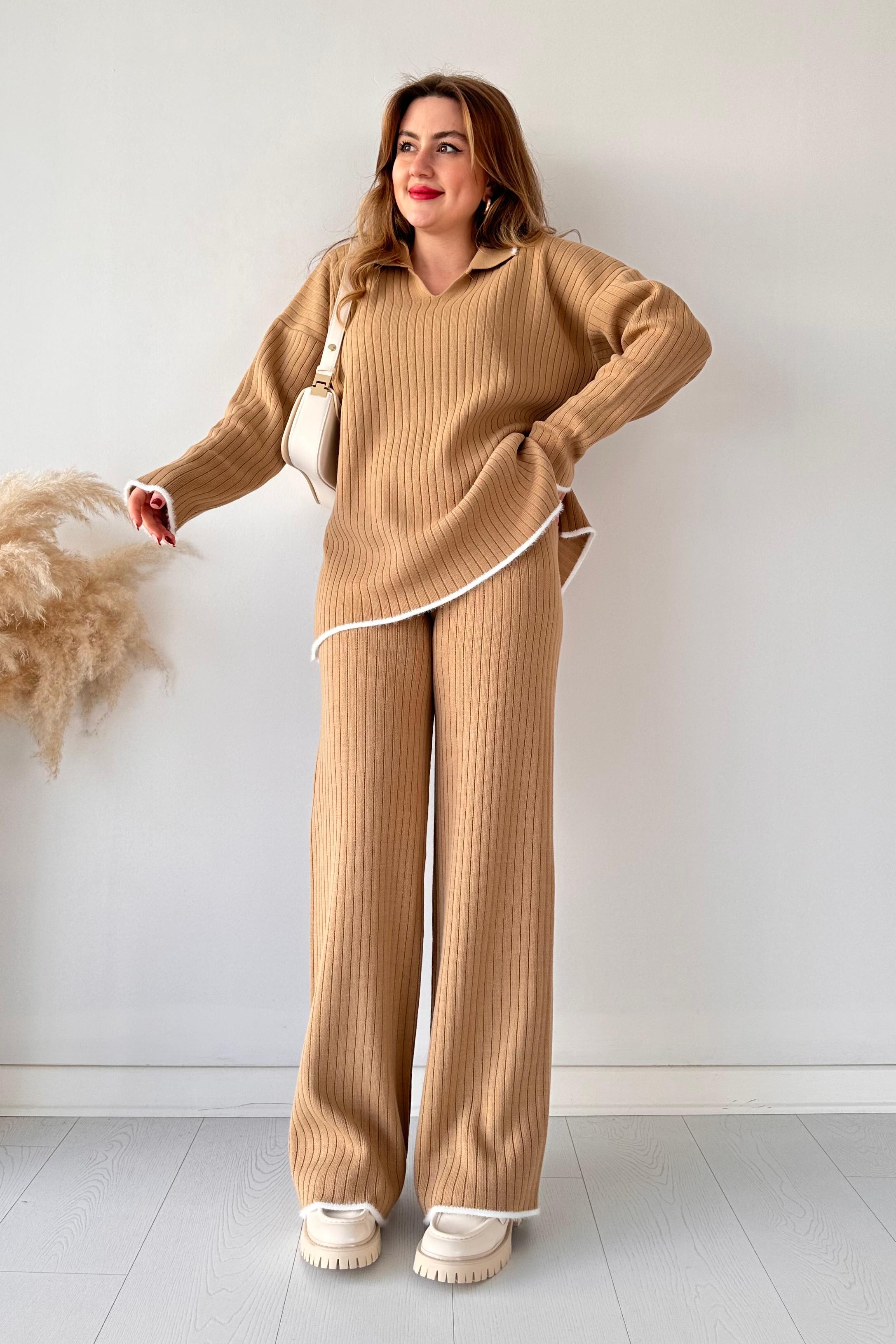 Biyeli Polo Triko Takım