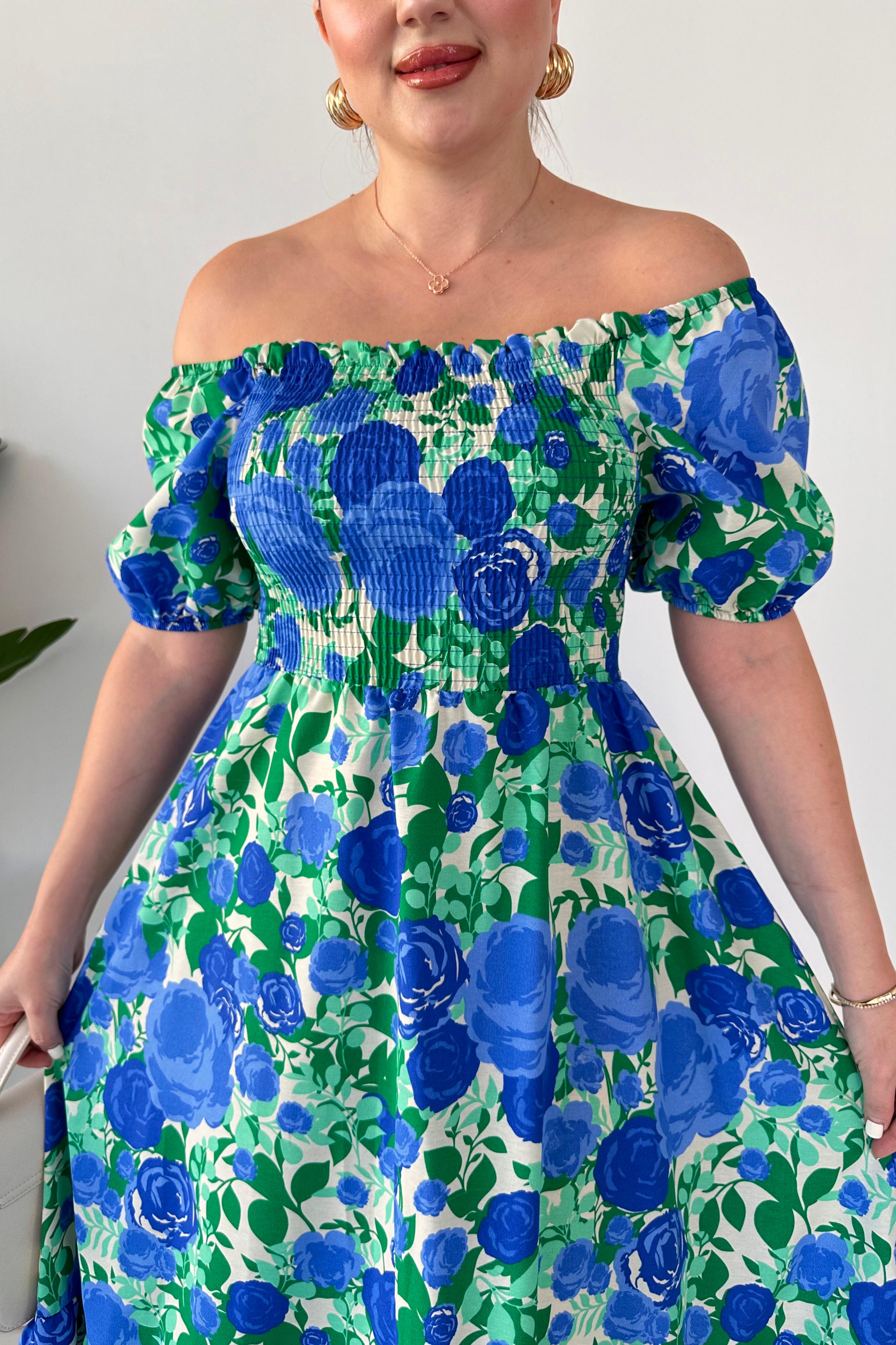 Lisyantus Poplin Elbise