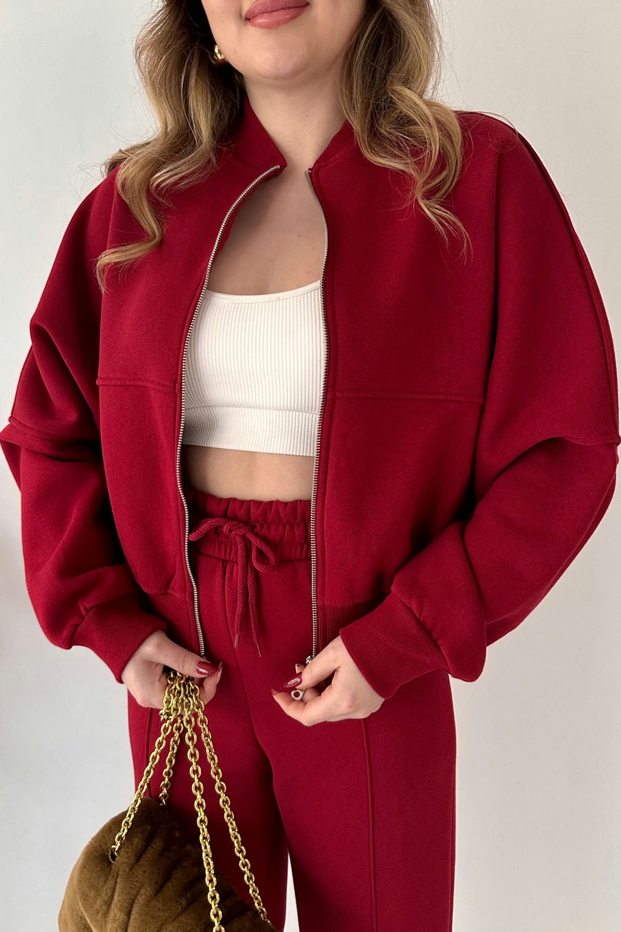 Tasarım İçi Polar Eşofman Takımı