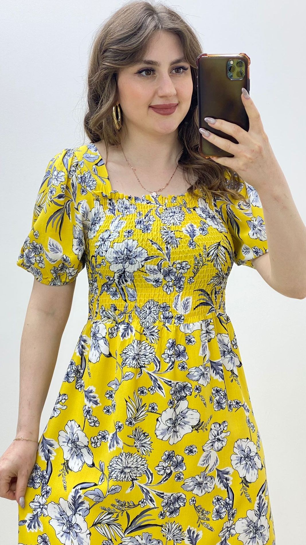 Gipeli Gardenya Elbise Sarı