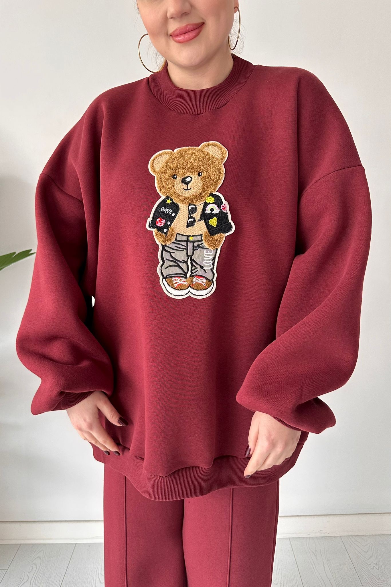 Teddy Üç İplik Eşofman Takımı