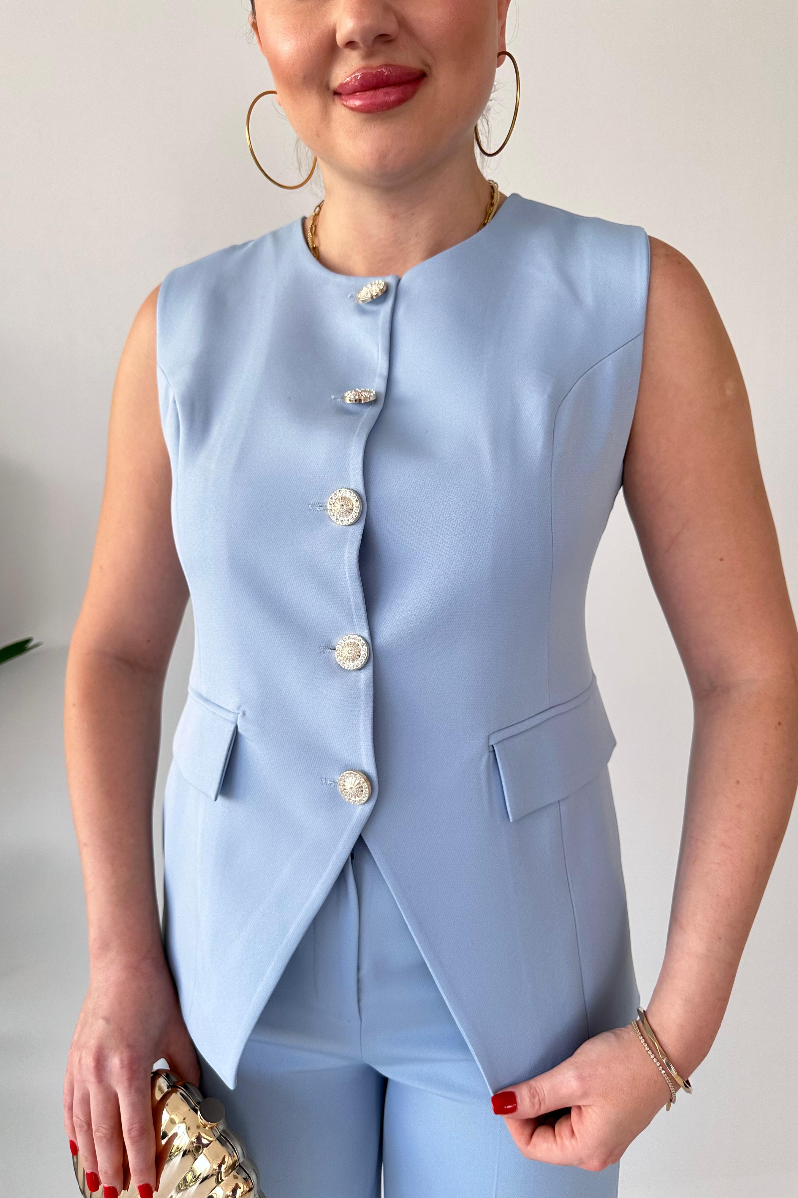 5 Düğme İkili Takım