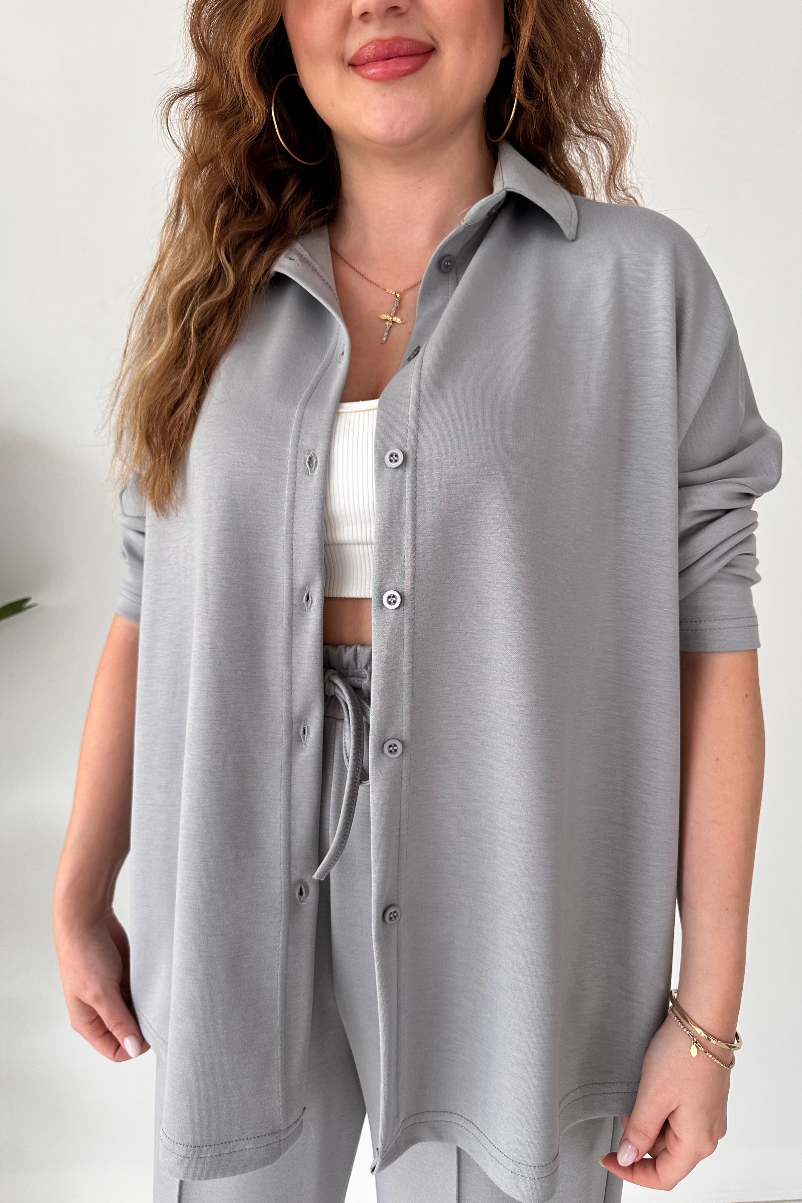 Gömlekli Modal Takım