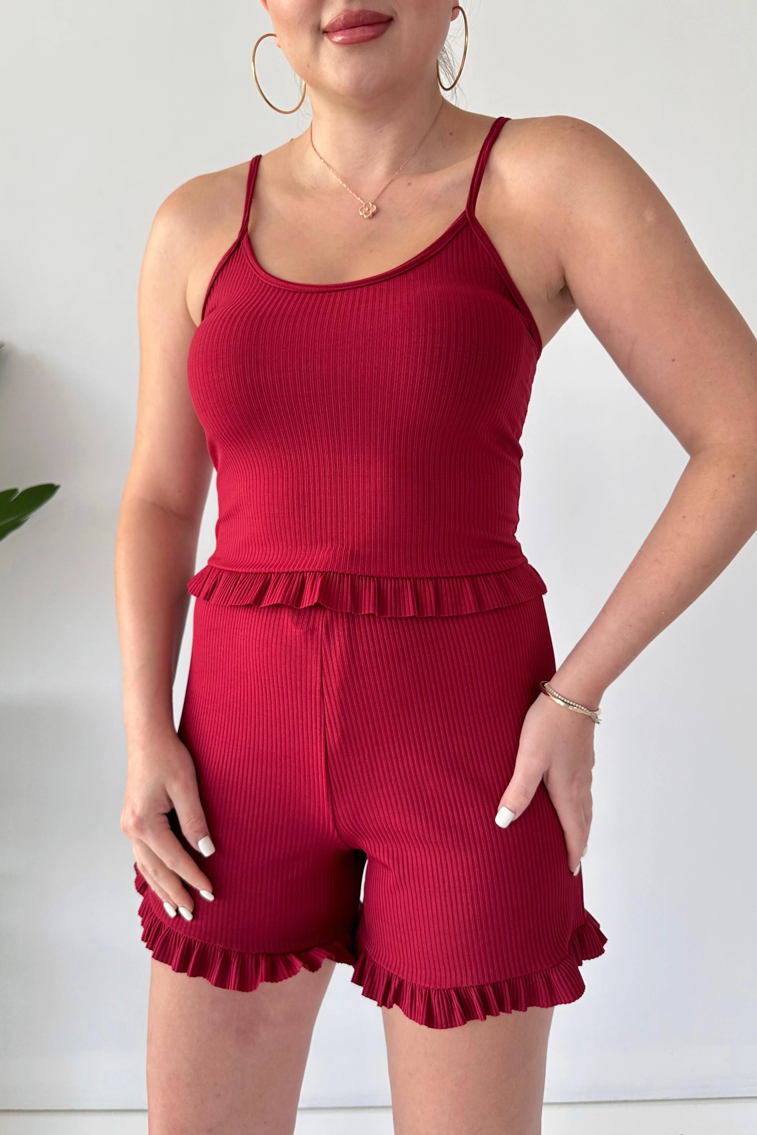 Askılı Pijama Takımı