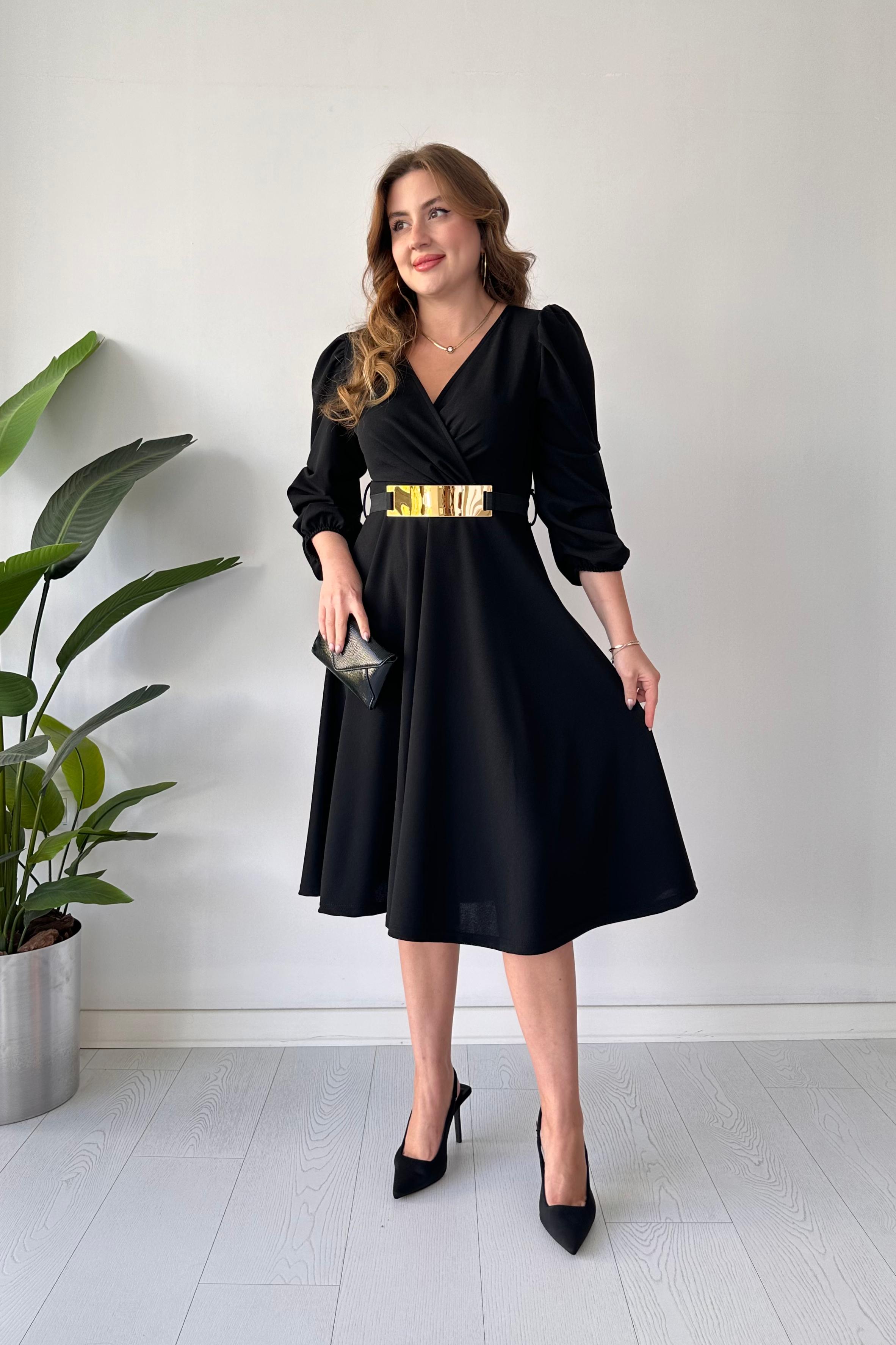 Ayna Kemer kloş Elbise