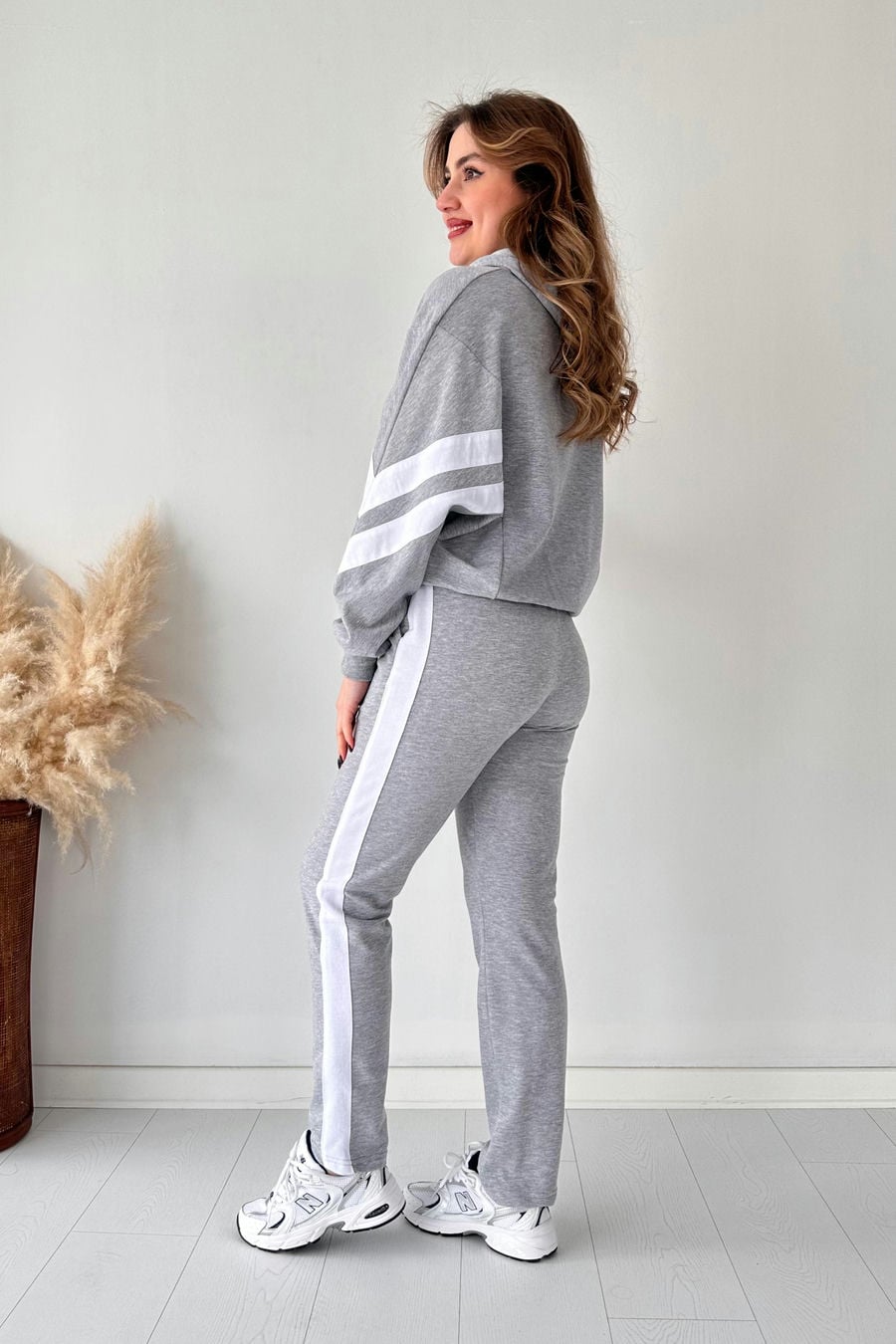 Şeritli Eşofman Takımı