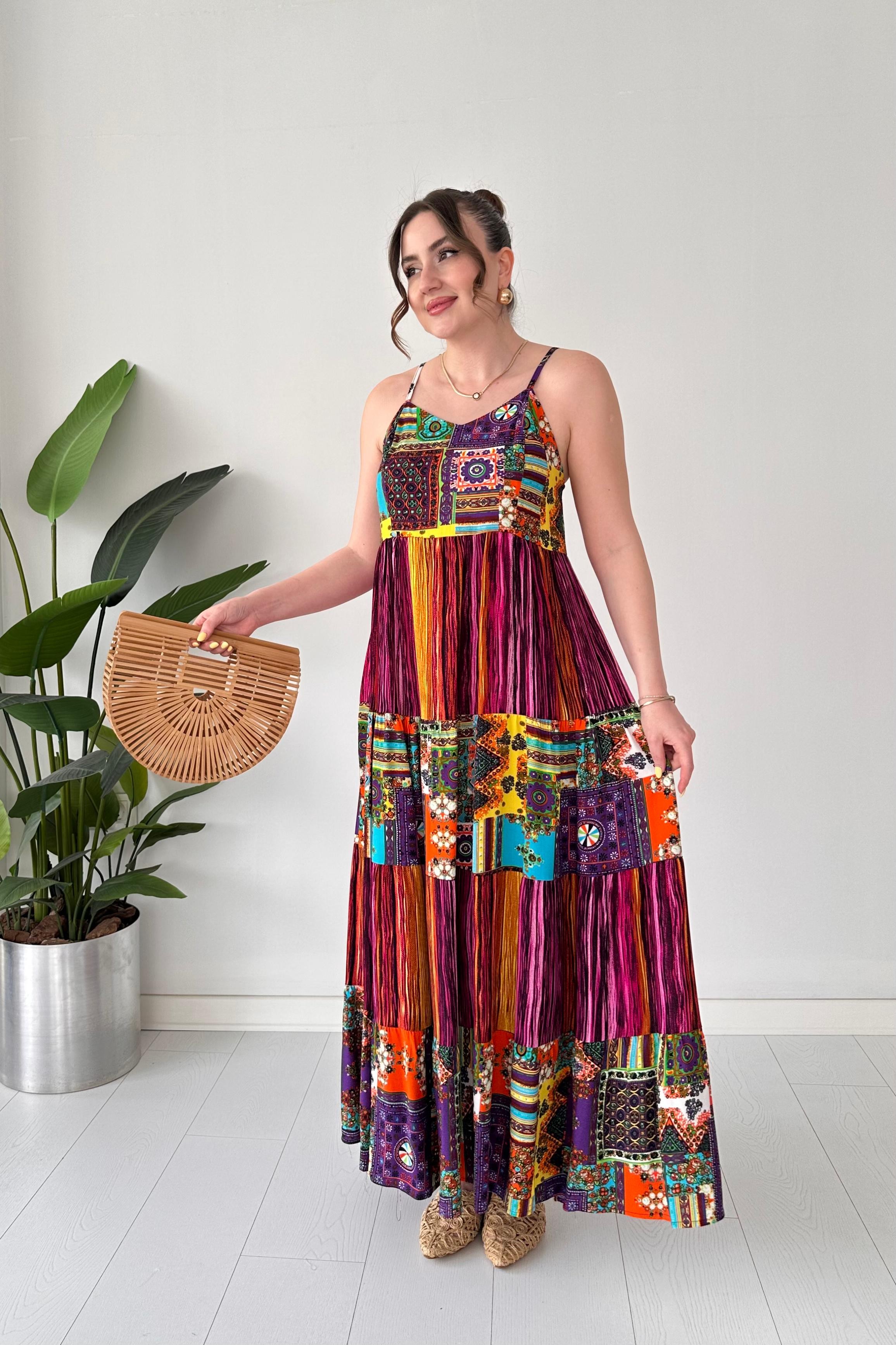 Askılı Gipsy Elbise
