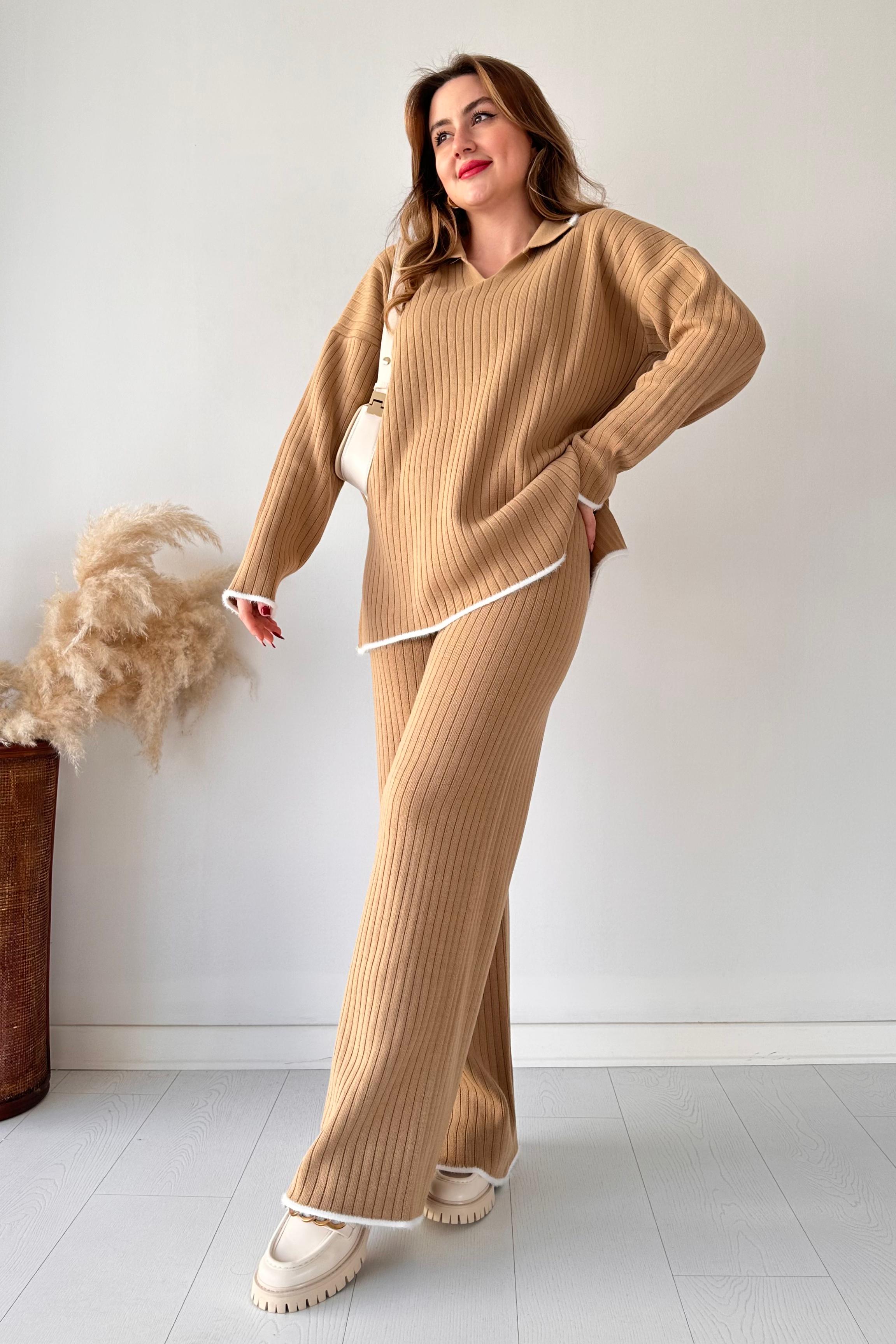 Biyeli Polo Triko Takım