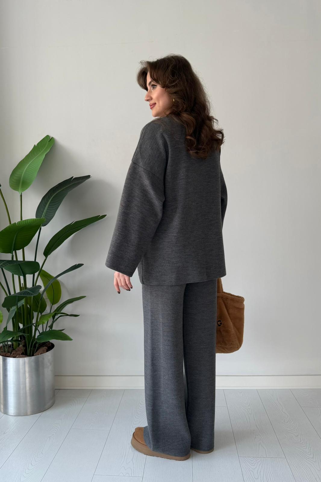 Bağlamalı Triko Takım