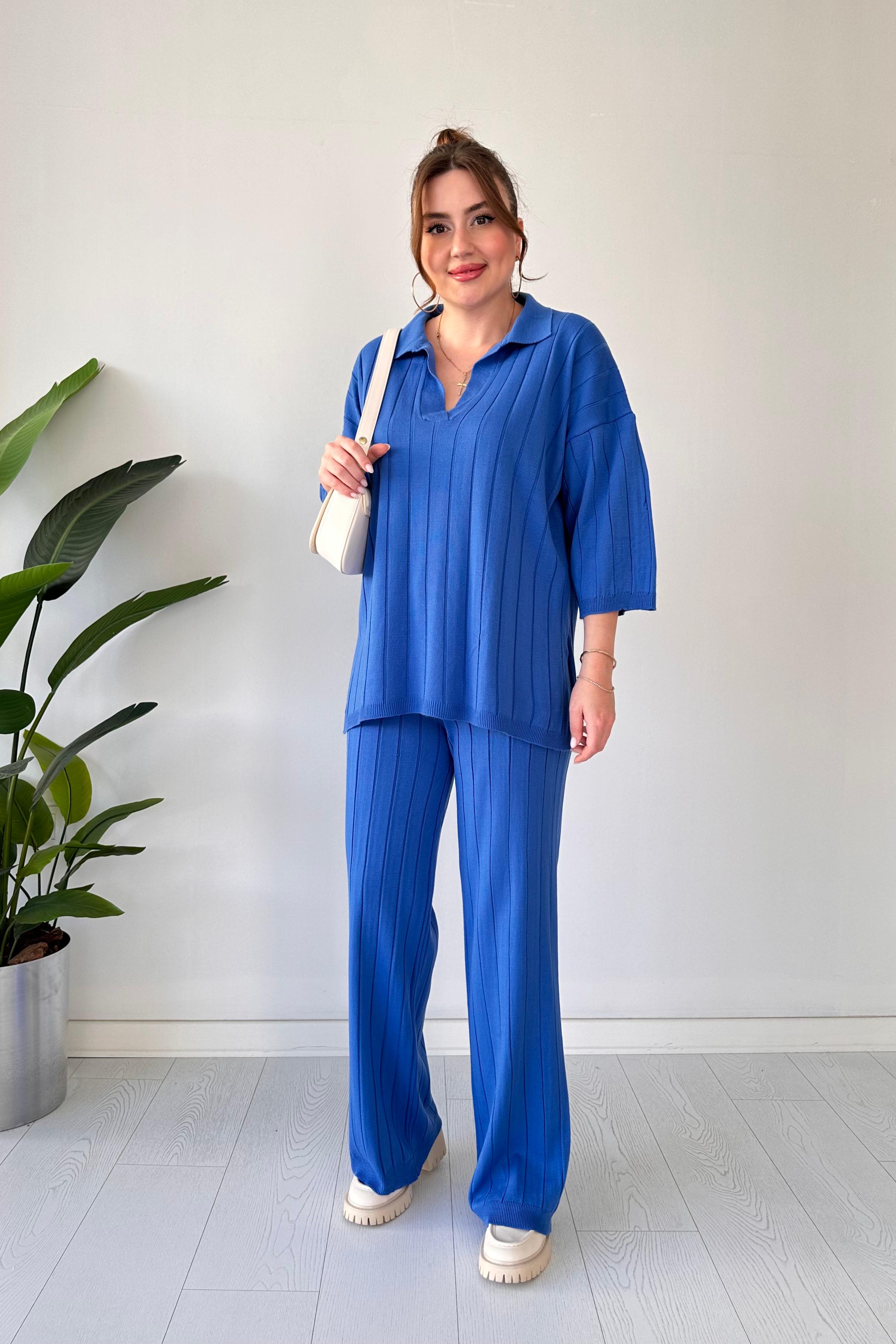 Yarım Kollu Triko Takım