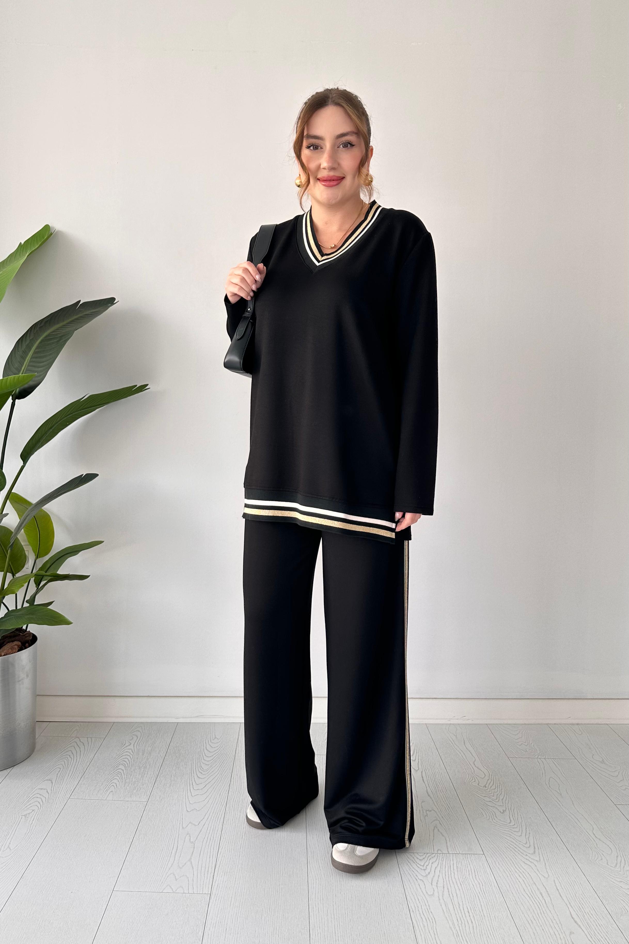 Yaka Şeritli İkili Takım