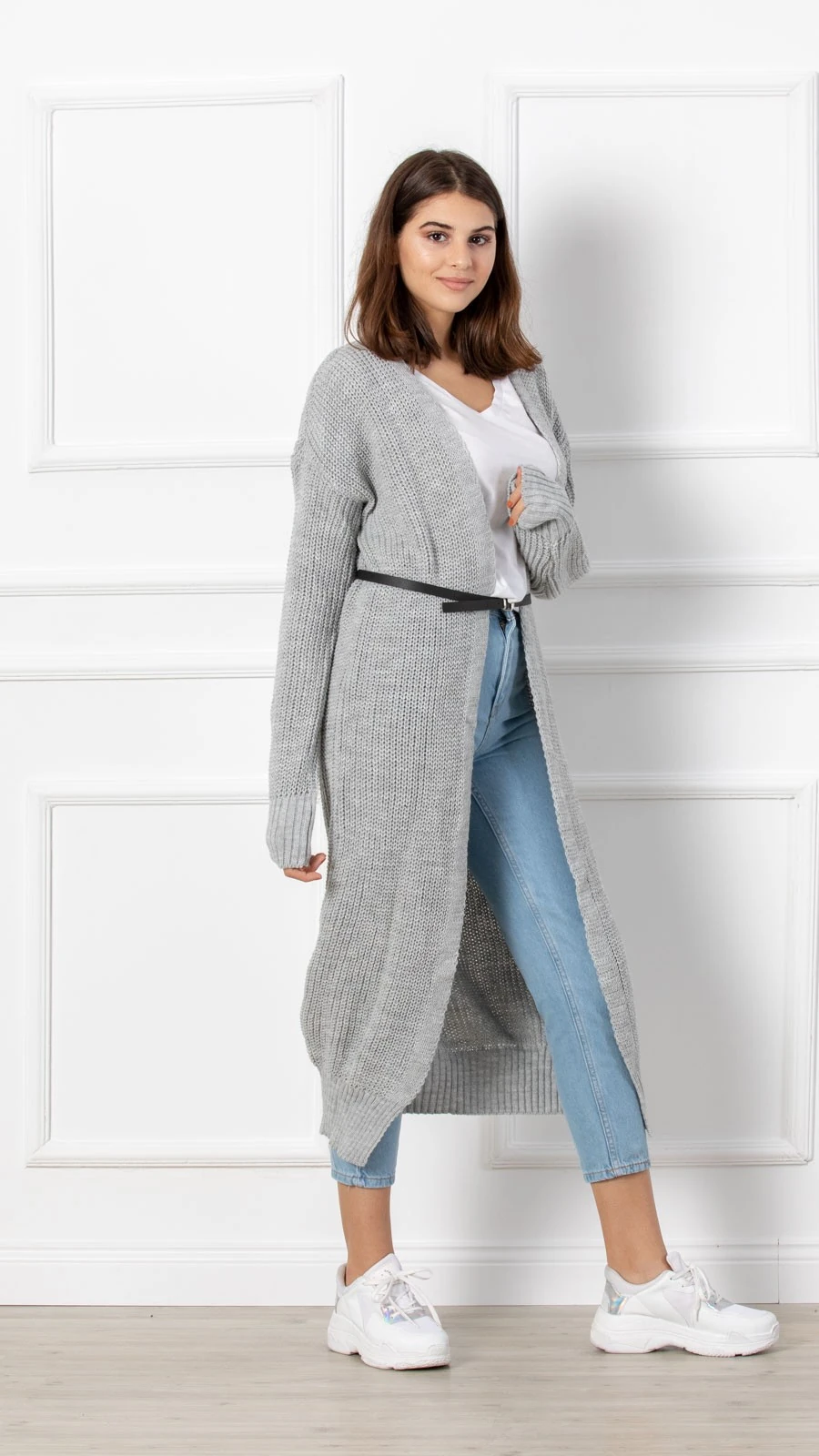 Uzun Hırka - Gri