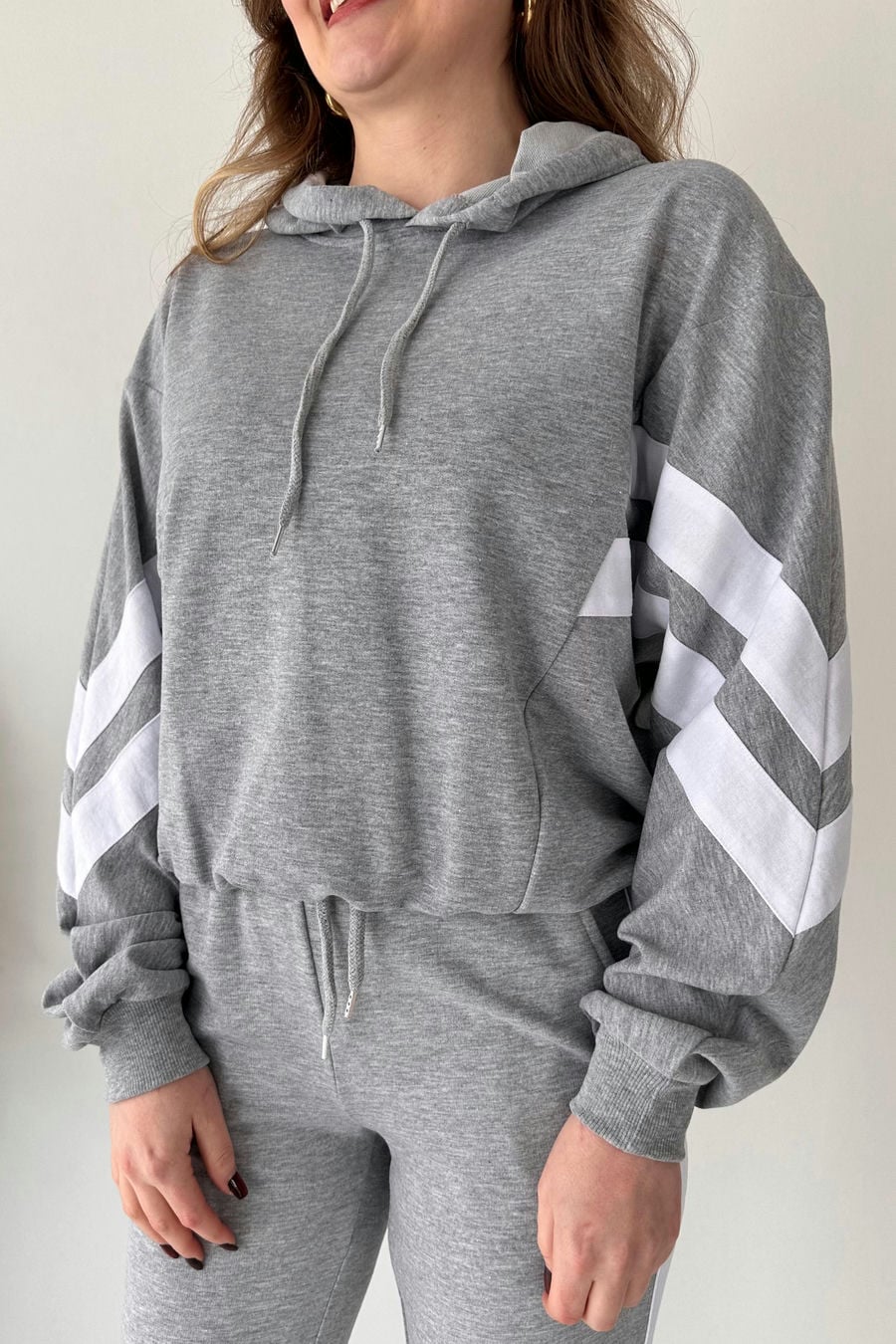 Şeritli Eşofman Takımı