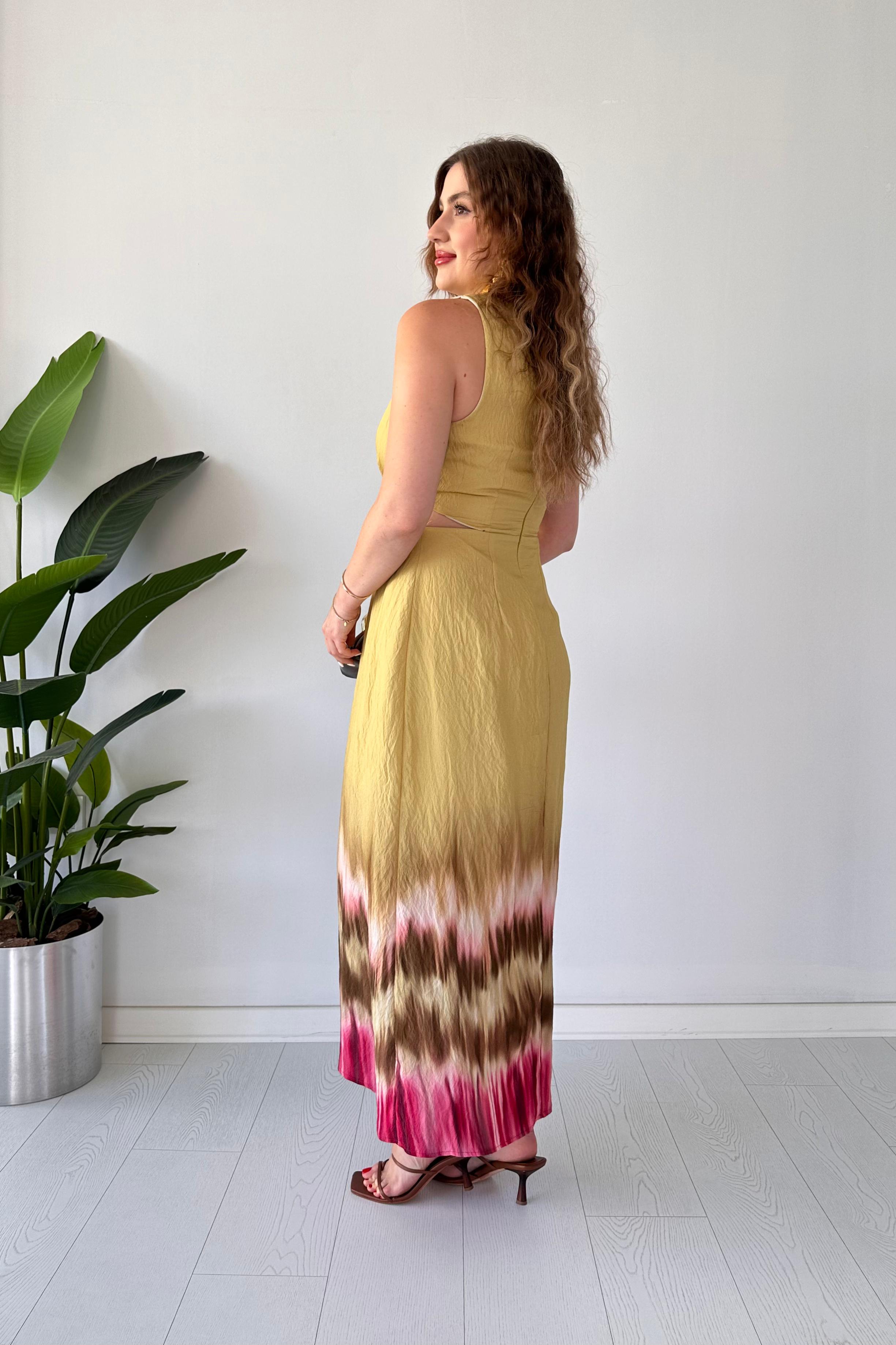 Boncuk Detay Tasarım Elbise