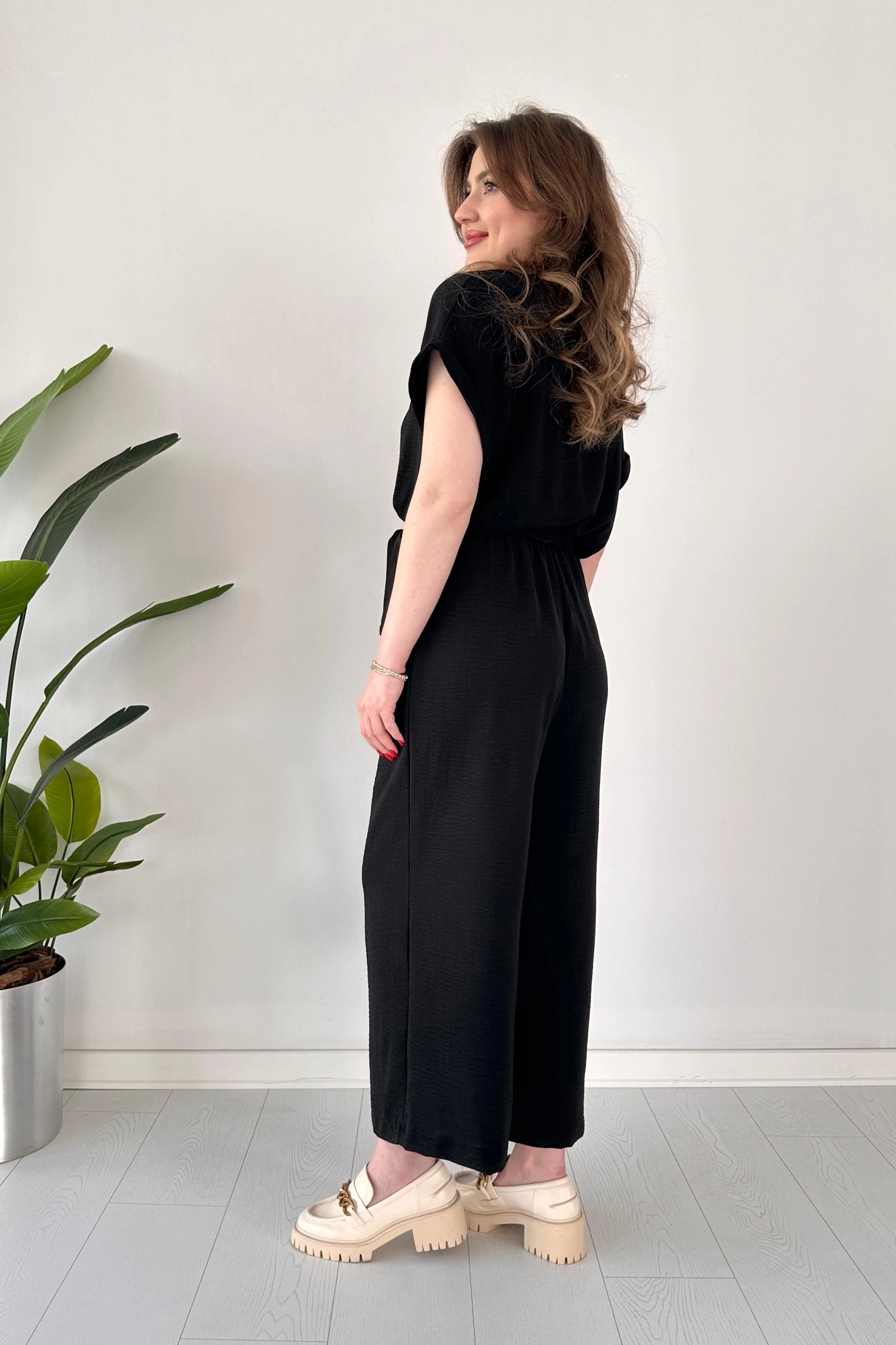 Düğmeli Ayrobin Tulum